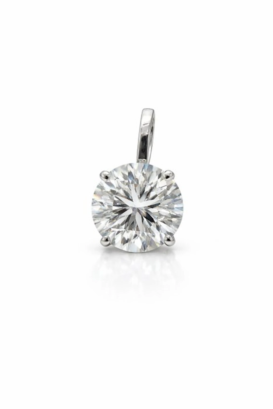 No reserve price - Pendant - 14 kt. White gold - 2.00ct. tw. Diamond