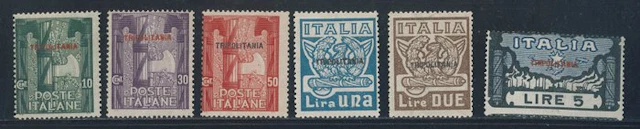 Italian Tripolitania - March on Rome, complete series no. 5/10.