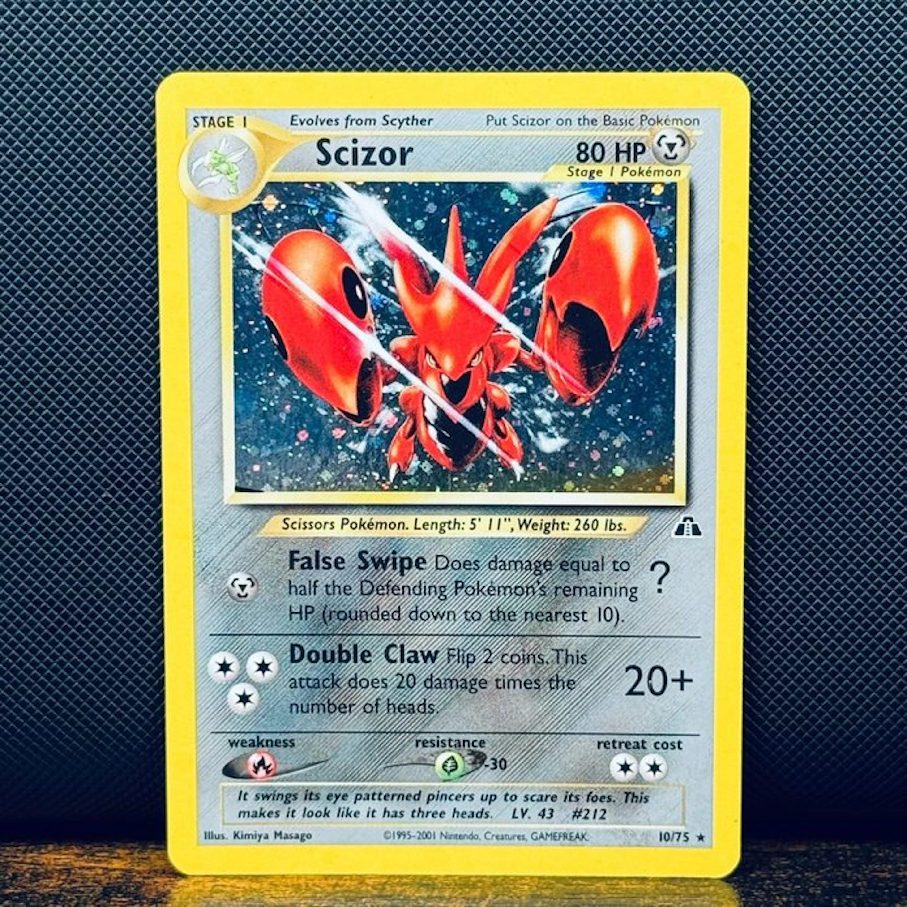 Pokémon Card - Scizor Holo 10 – Pokémon