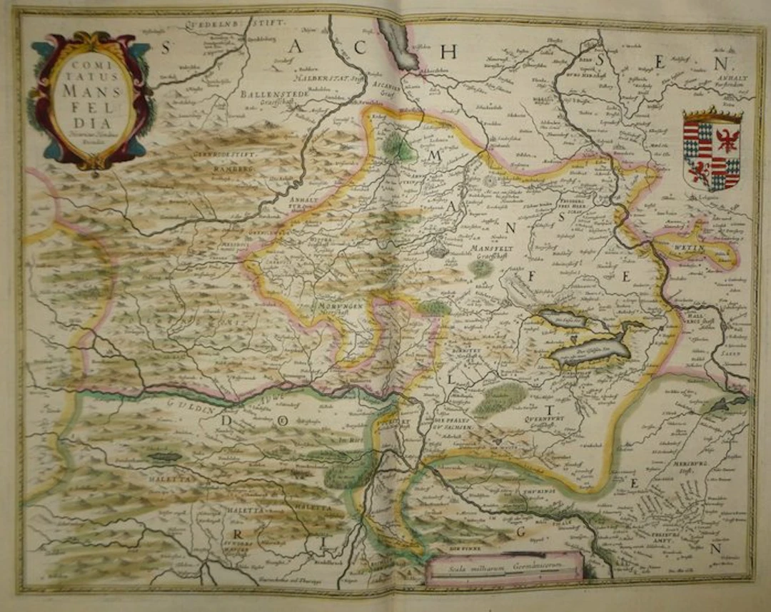 Germany - The County of Mansfeld: the Mansfeld Land