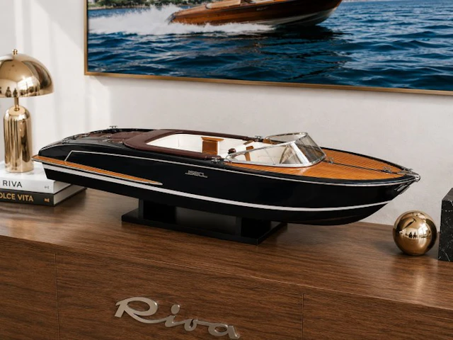 Grand Riva Iseo Maquette de luxe 70 cm bois 1:12 - Model boat