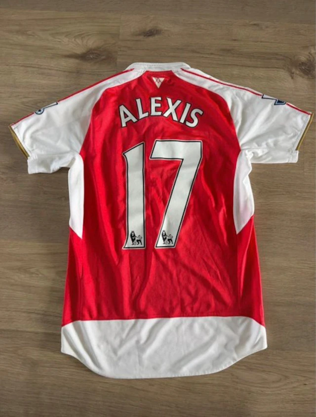 Arsenal - English Football League - Alexis Sánchez - 2015 - Football shirt