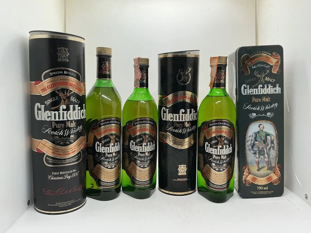 Glenfiddich - Special Old Reseerve & Clan of the Highlands Macpherson - b