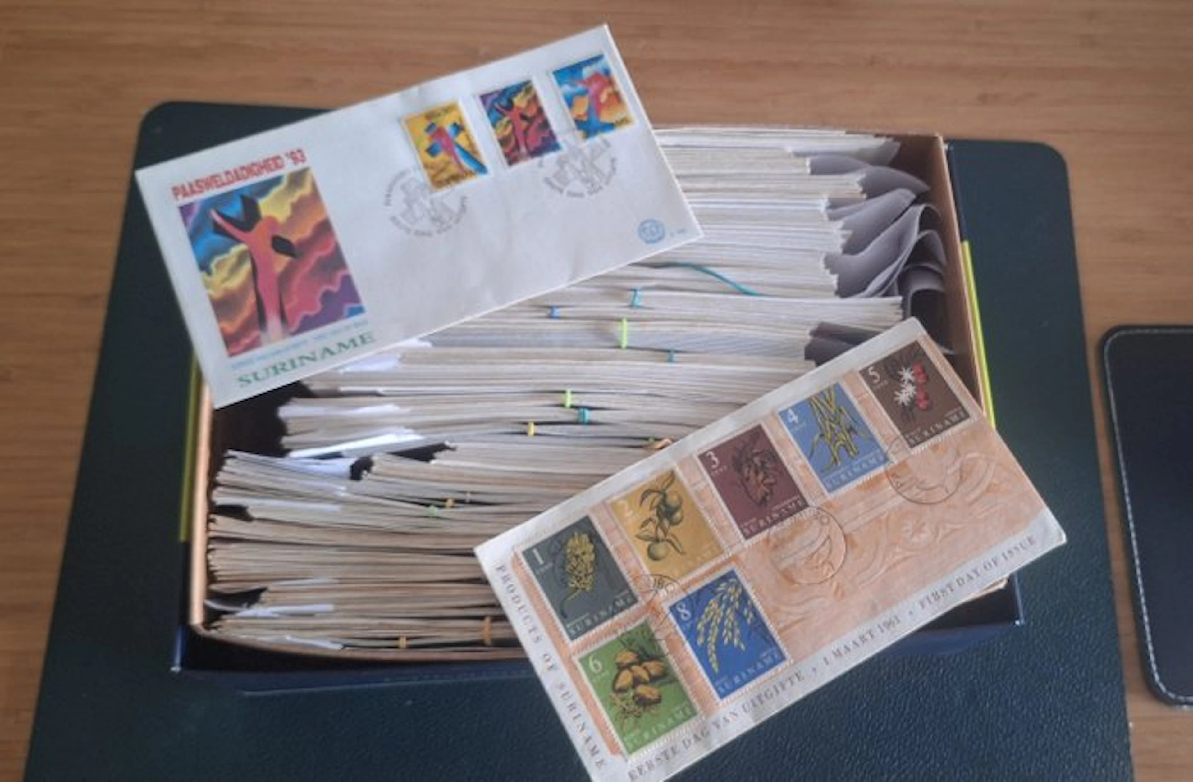Suriname 1961/1993 - First-day envelopes Suriname (the Netherlands included)