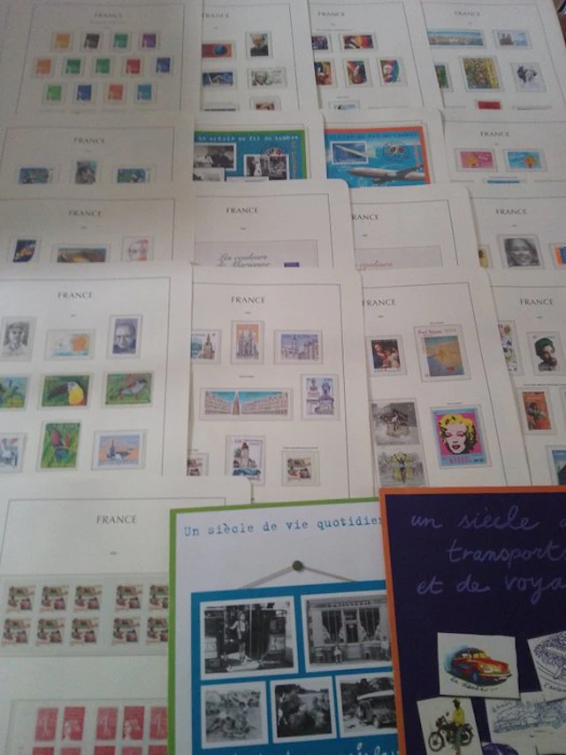 France 2002/2003 - France stamps collection: blocks/sheets/booklets MNH