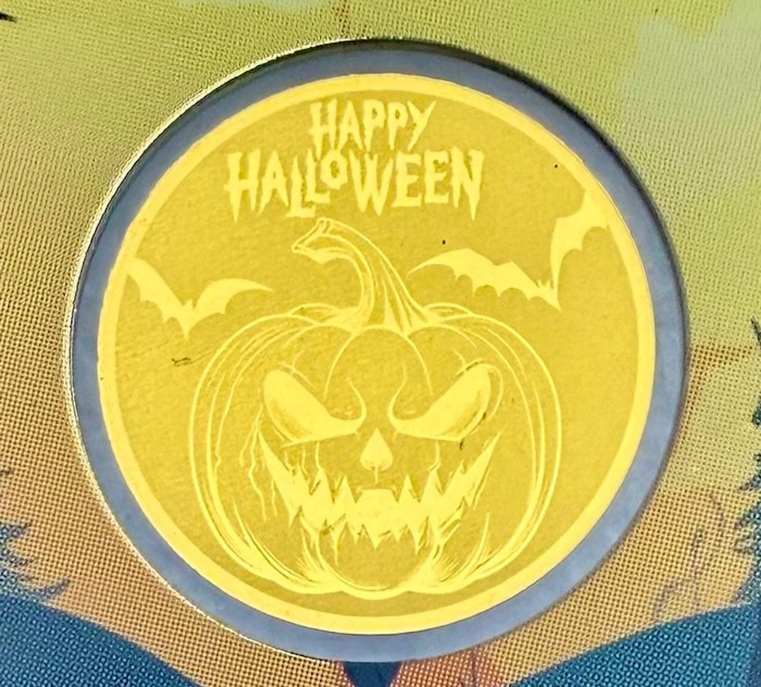 Chad. 3000 Francs Happy Halloween
