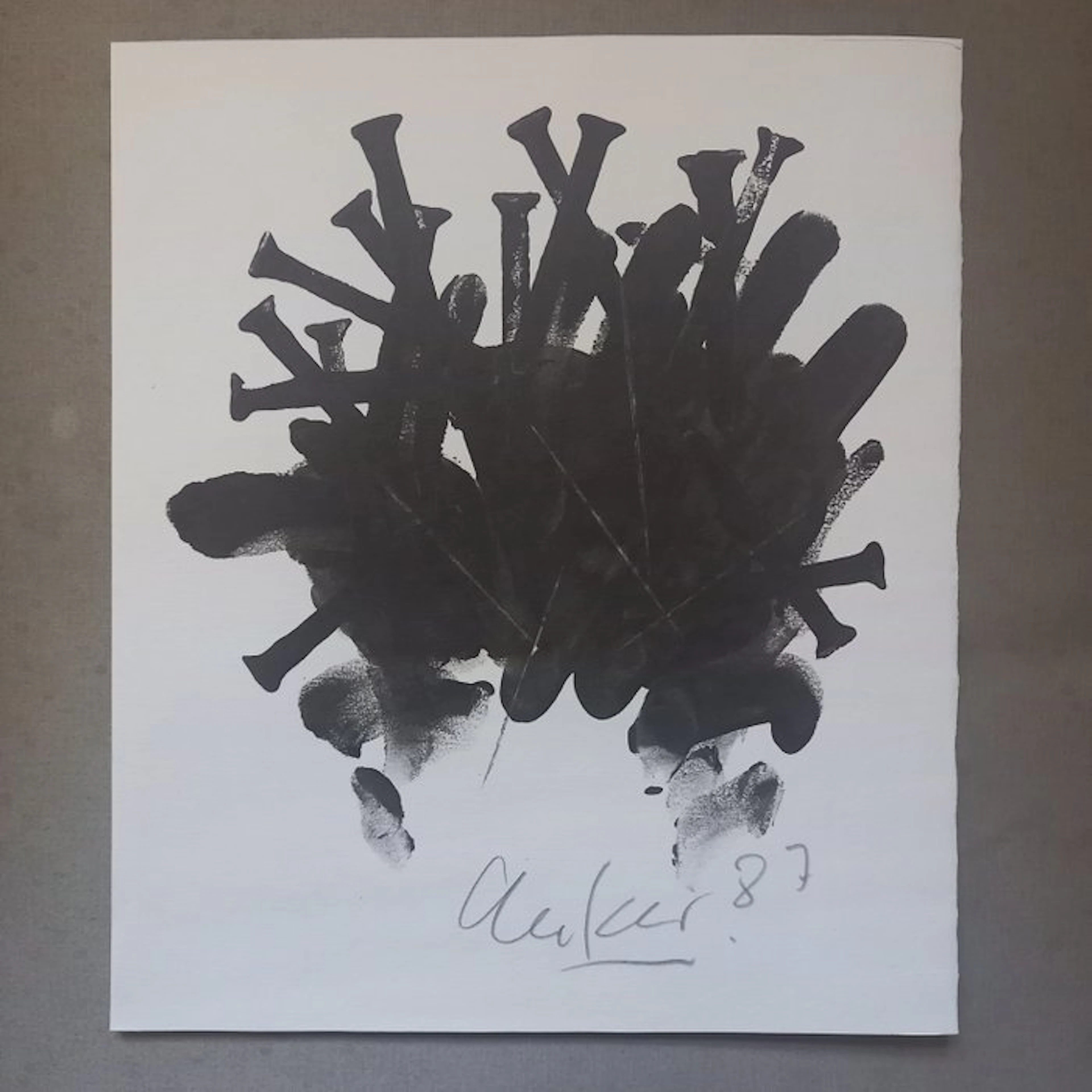 Günther Uecker (1930-2025) - Nagelkreuzung