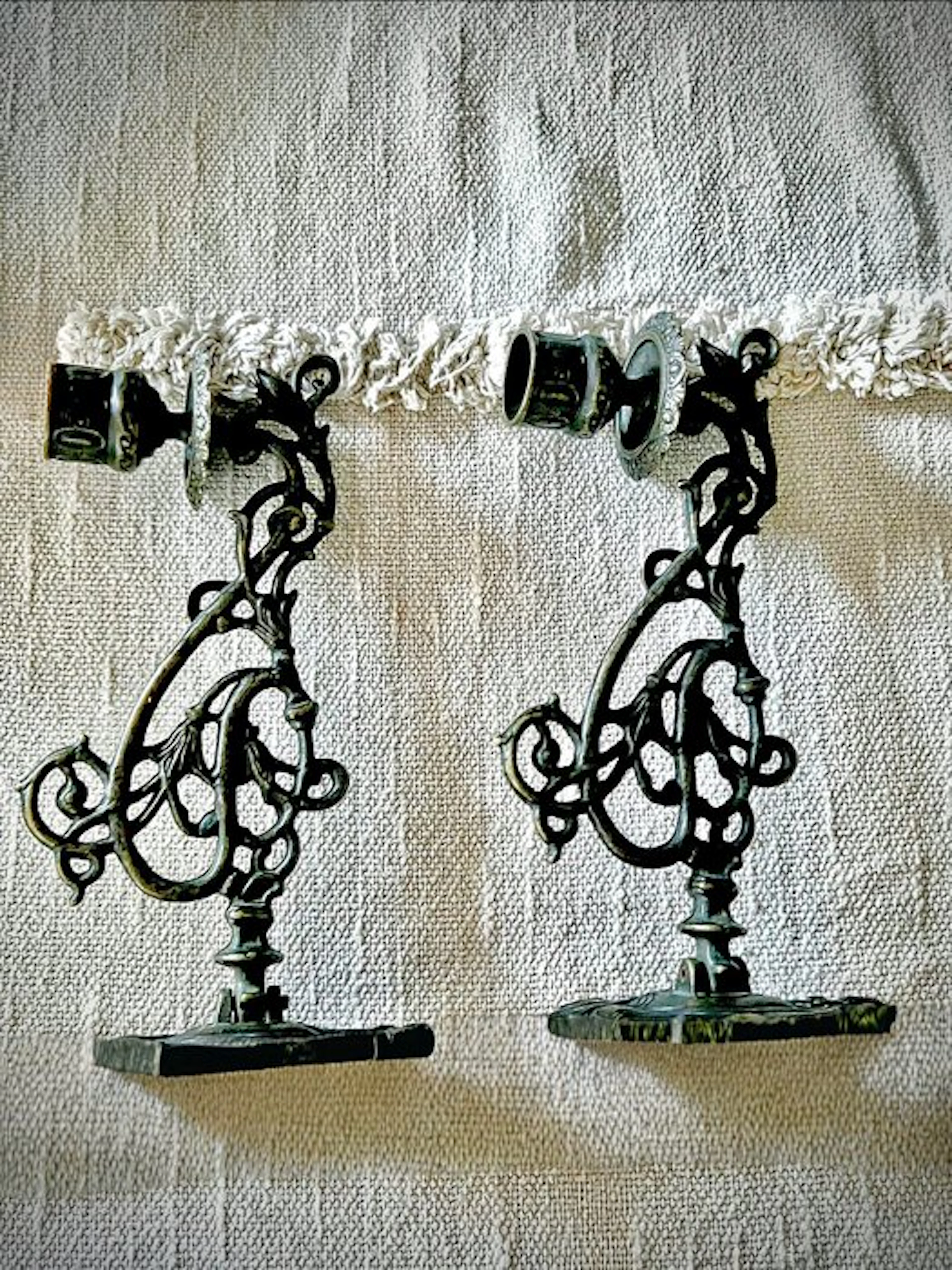 Candleholder - Cast brass