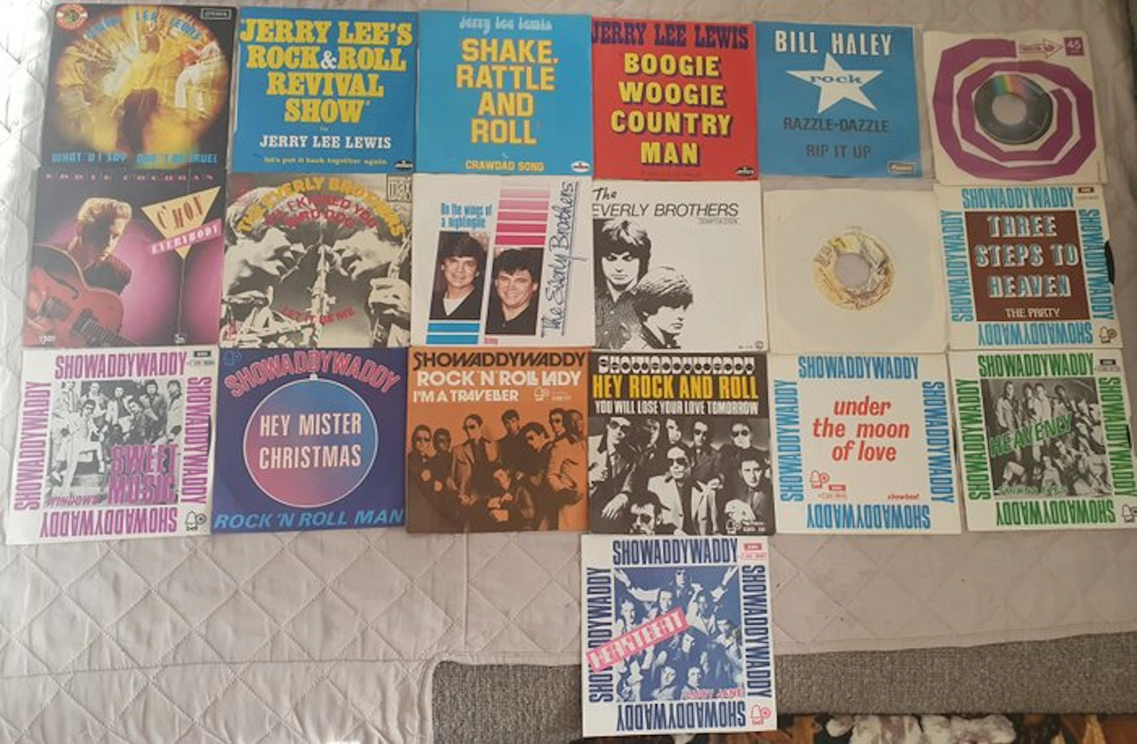 Jerry Lee Lewis - Bill Haley & Related - Eddie Cochran - Showaddywaddy