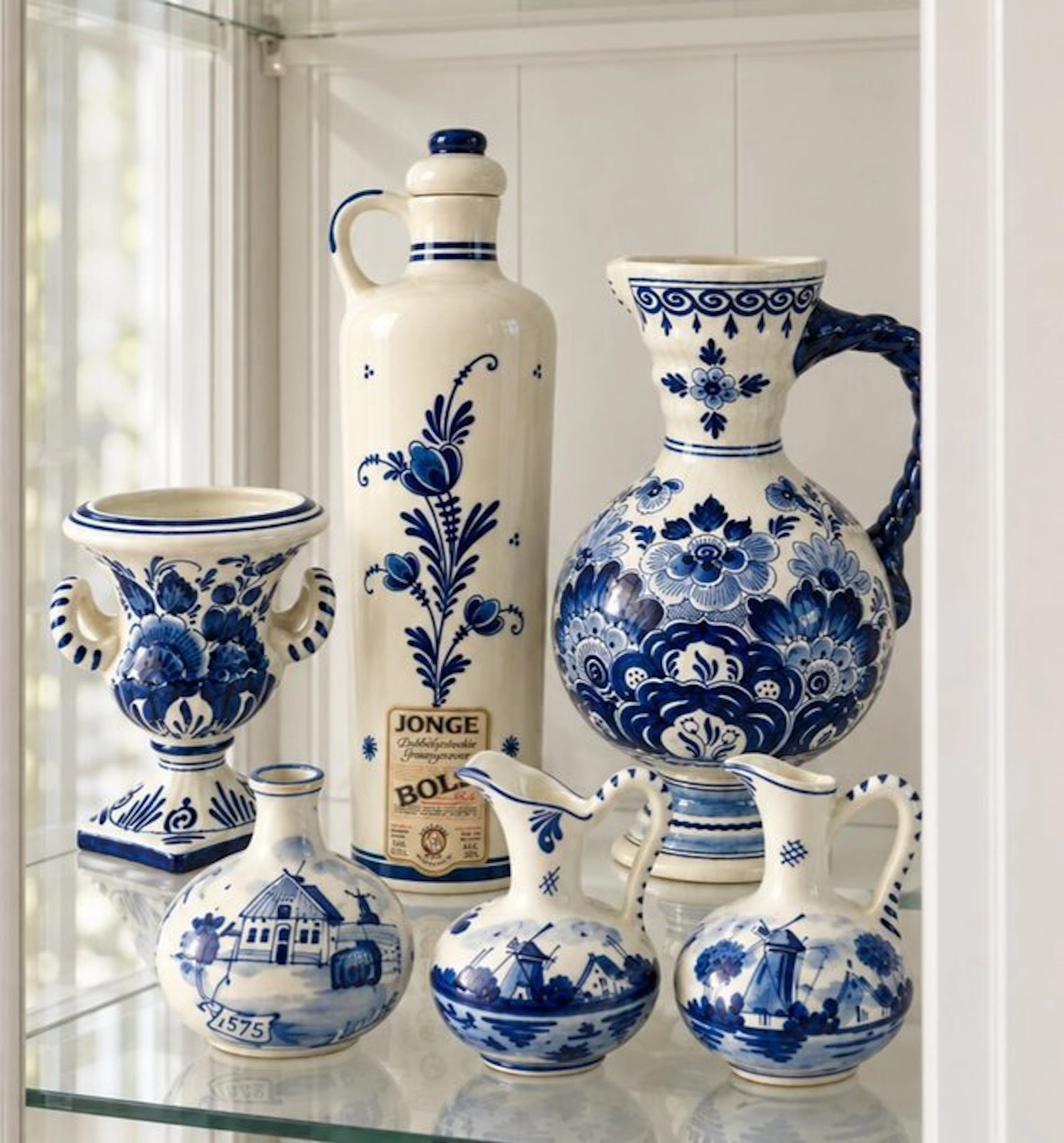 Jug (6) - Earthenware - Delft Blue Classics