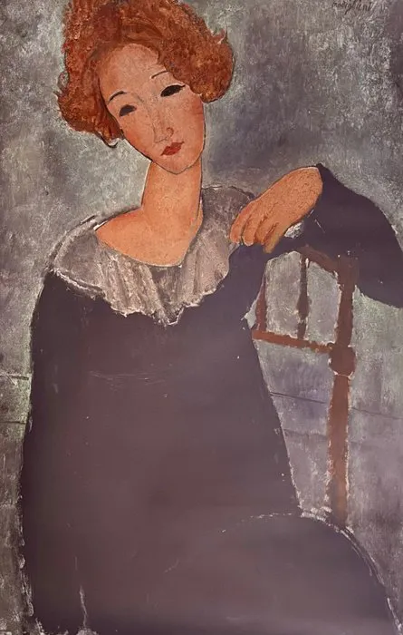 AMEDEO MODIGLIANI - “Woman with Red Hair