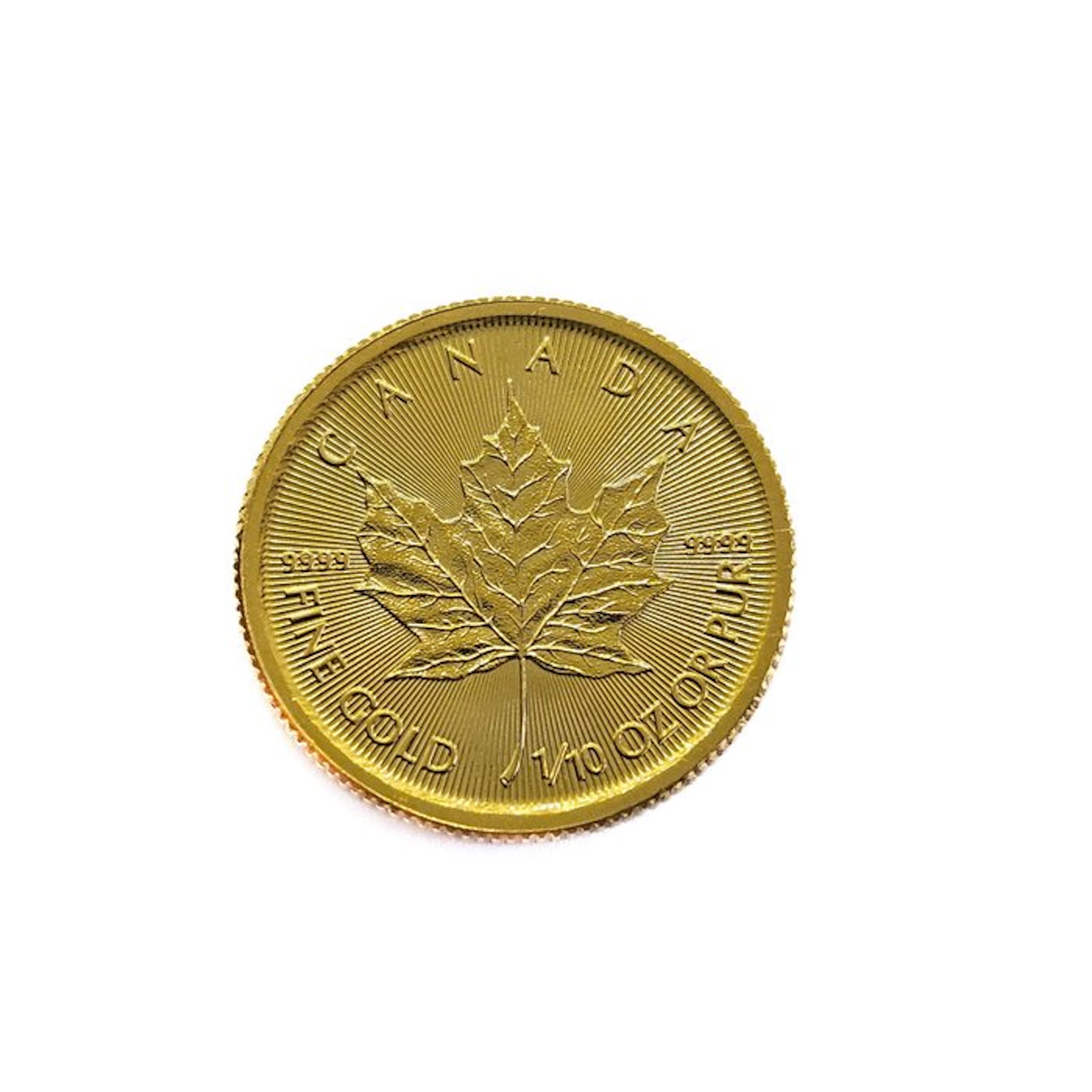 Canada. 5 Dollars 2021 Maple Leaf, 1/10 Oz (.999)