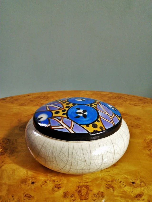 Auguste Mouzin et Cie (AMC) - Box - Ceramic, Glaze