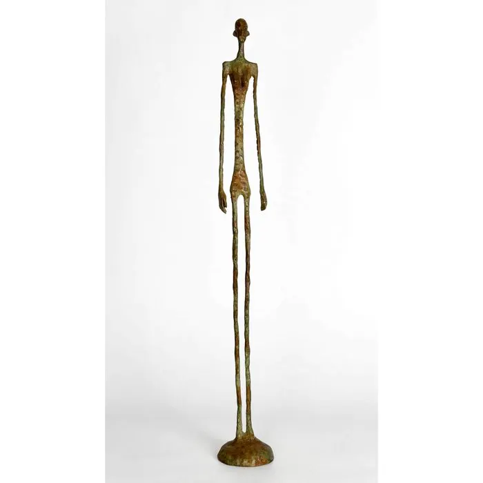 Abdoulaye Derme - Sculpture, “Femme silencieuse” - 81 cm - Patinated bronze