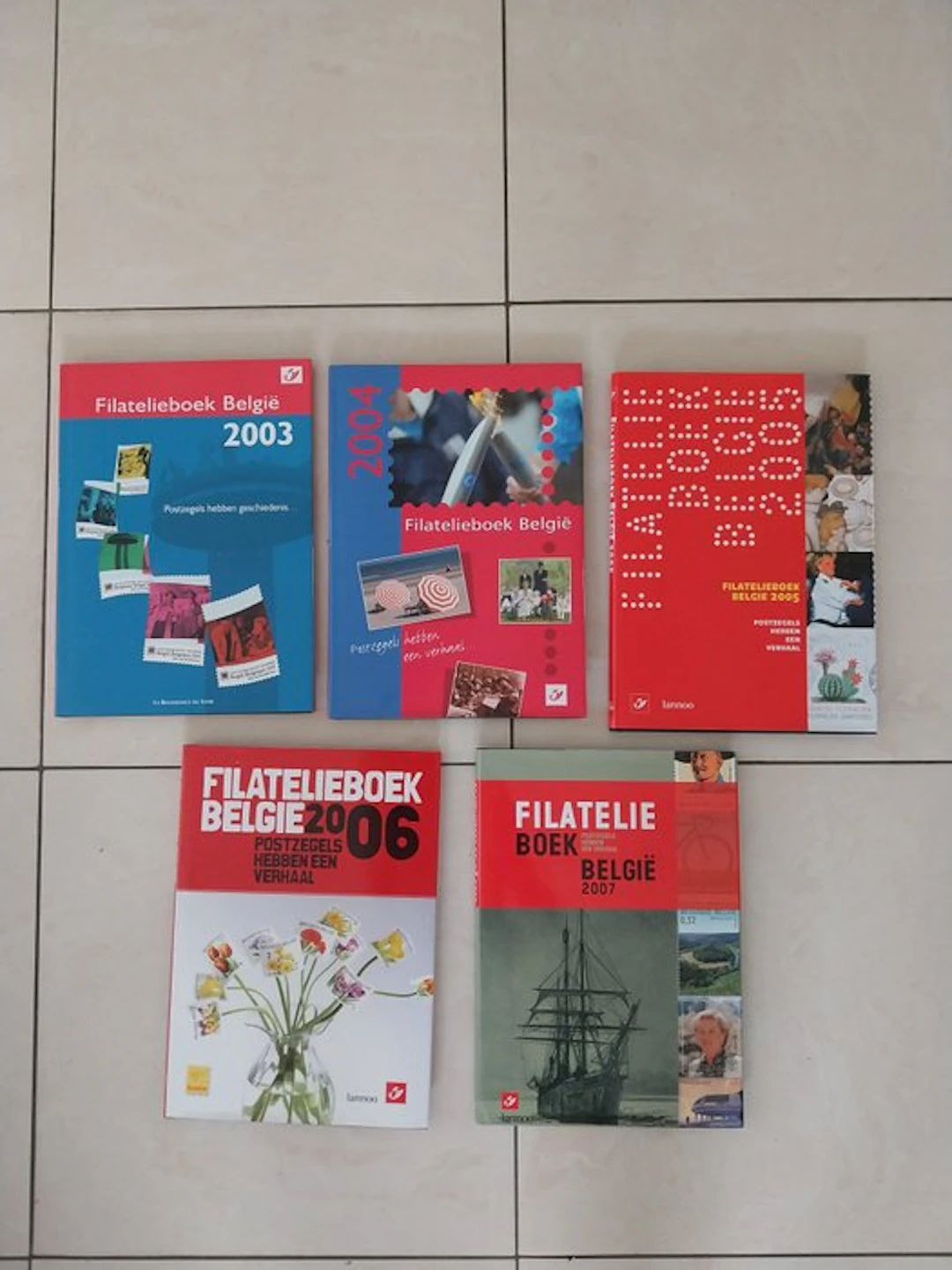 Belgium 2003/2007 - 5 yearbooks