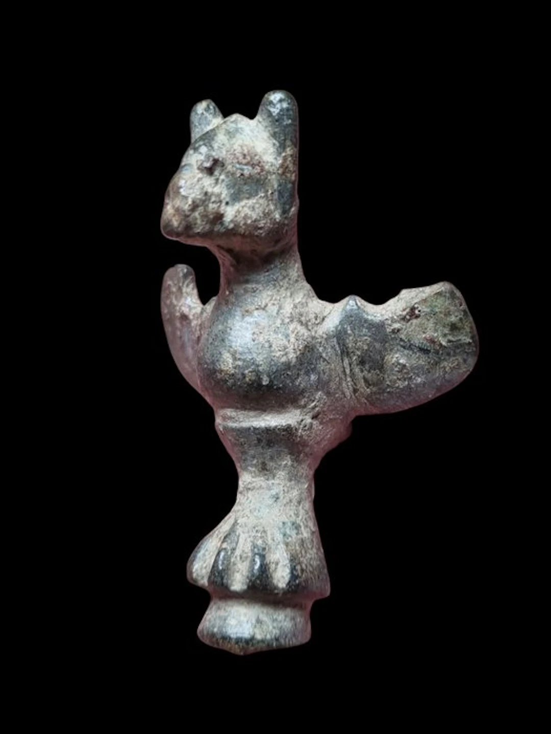 Ancient Roman Bronze Rare Winged Legion Boar Statue (No reserve price)