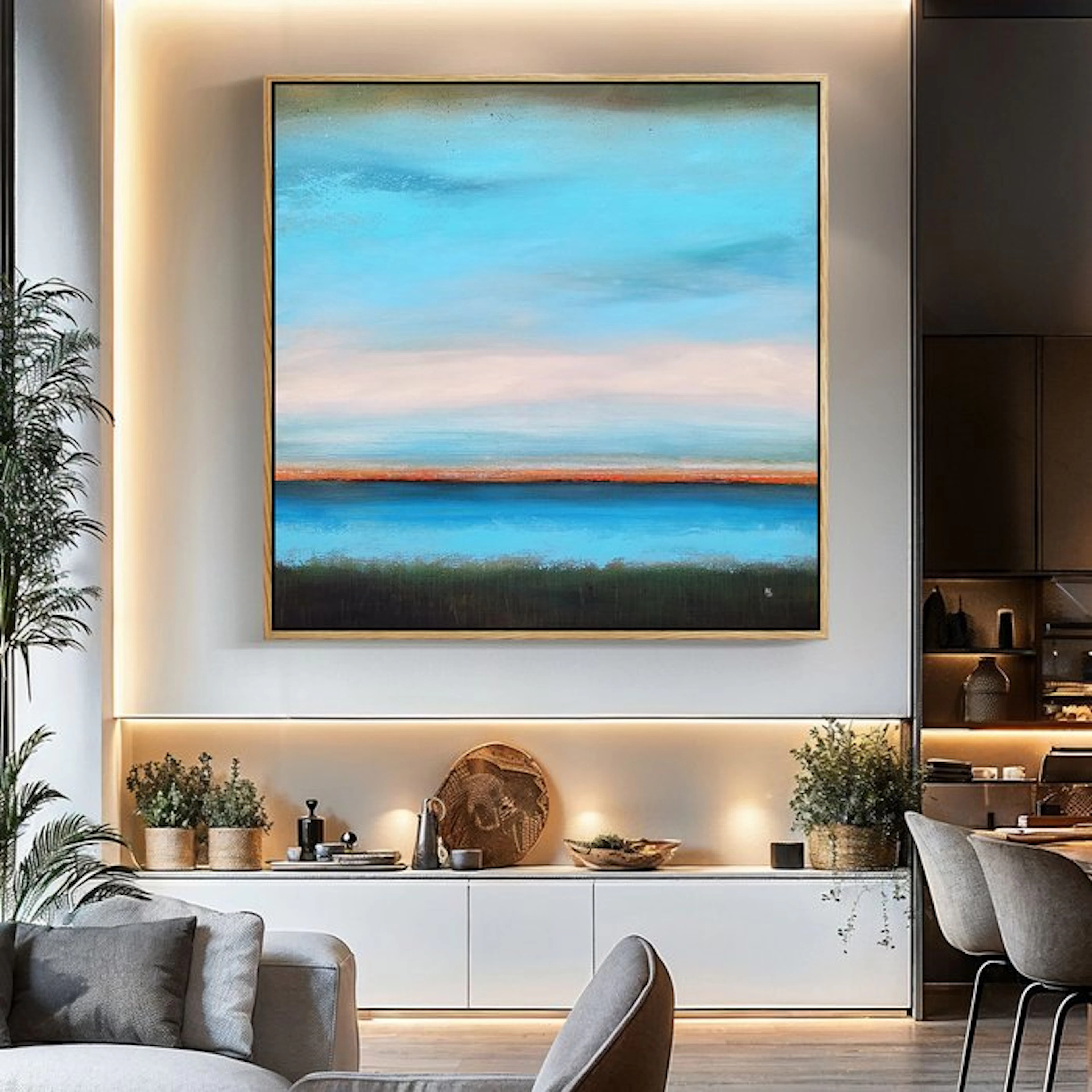 Noelia Correa Art - GUNUIT . Horizonte en Bruma XL