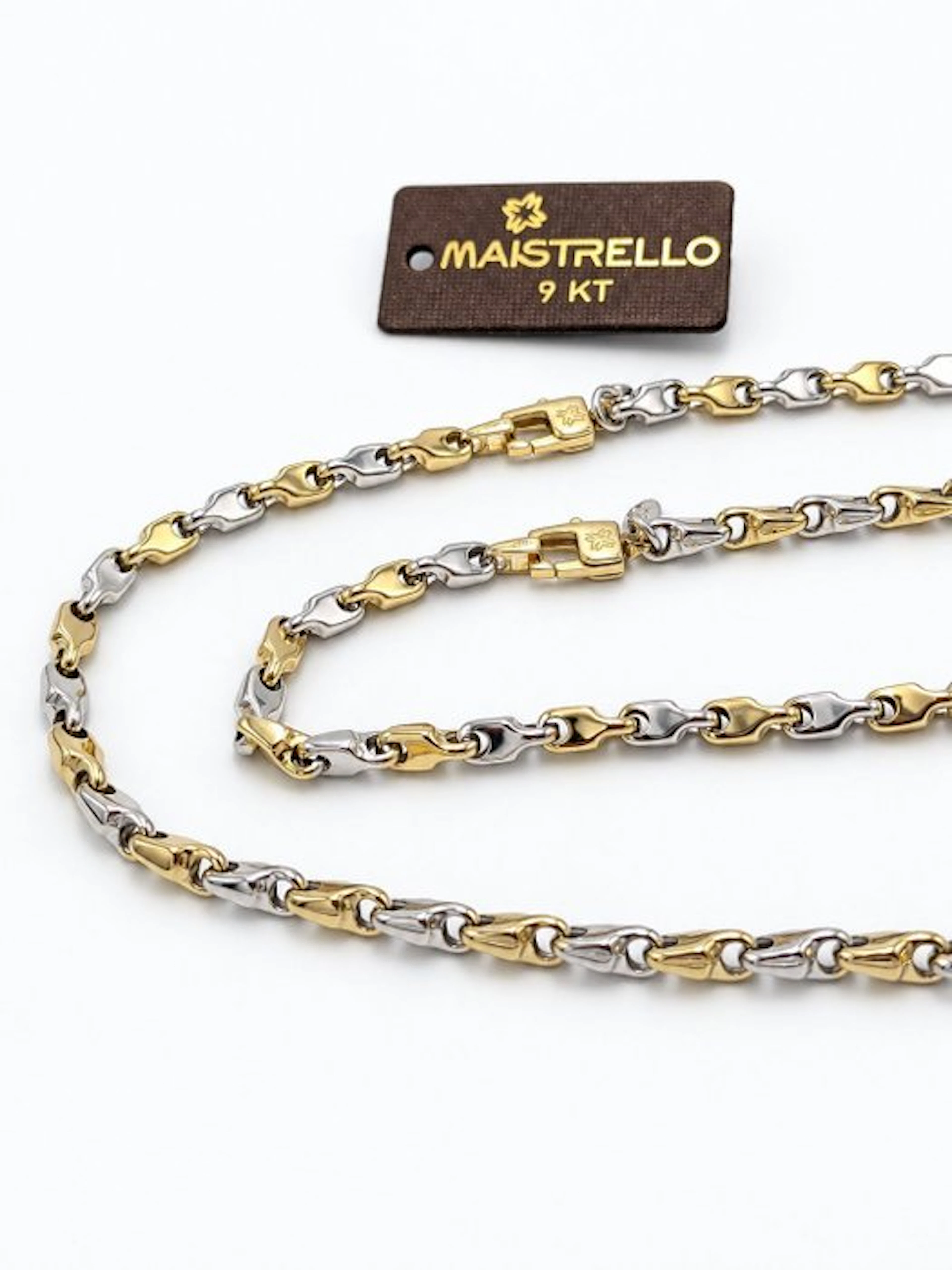 2 piece jewellery set - 9 kt. Yellow gold - Maistrellosrl