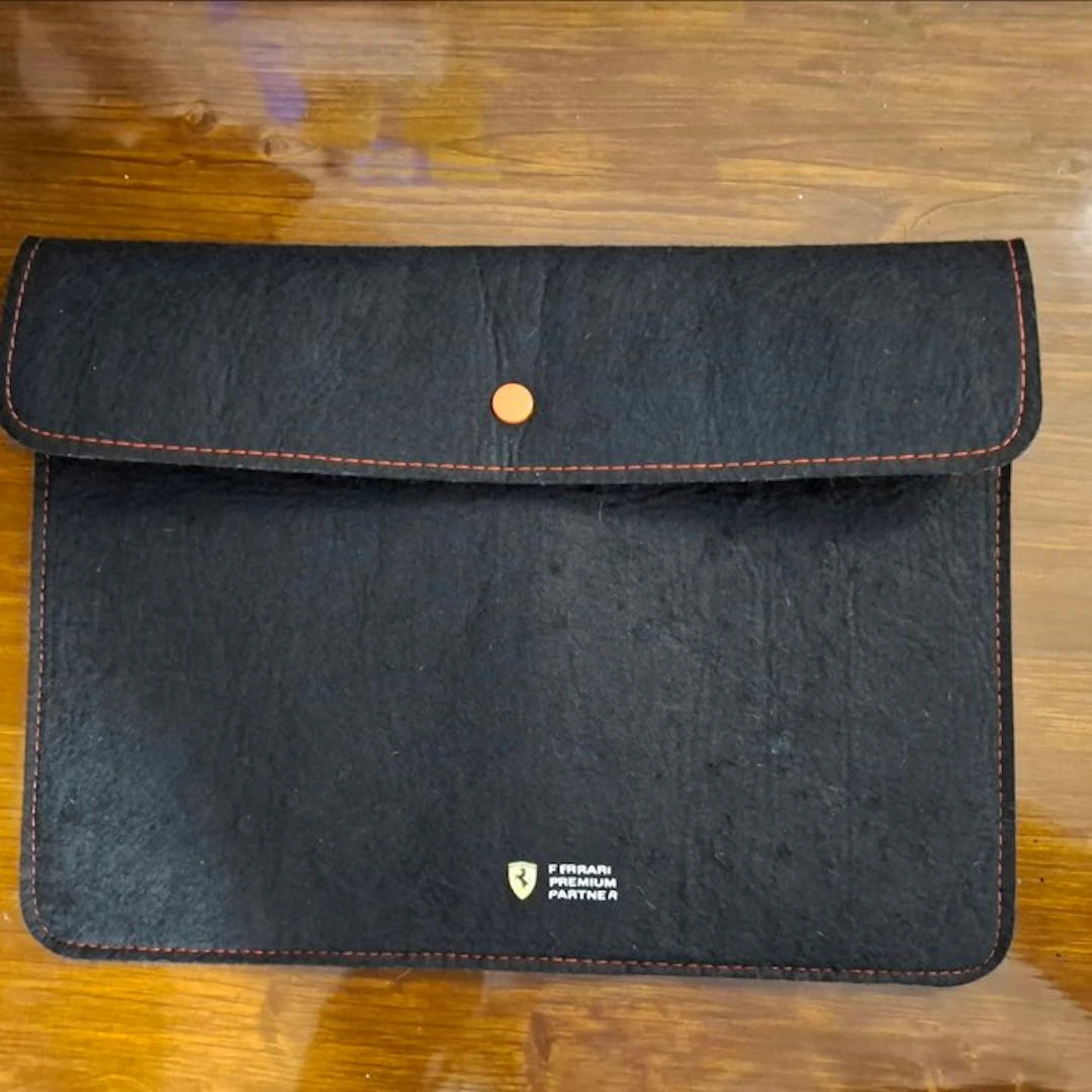 Document holder - FERRARI. Vintage.