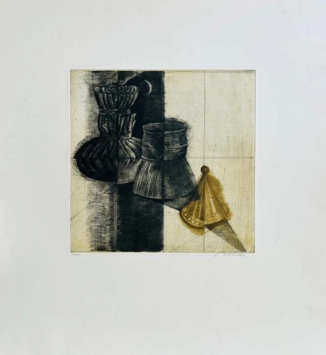 Brigitte Coudrain (1934) - Sans-titre - Eau-forte originale signée
