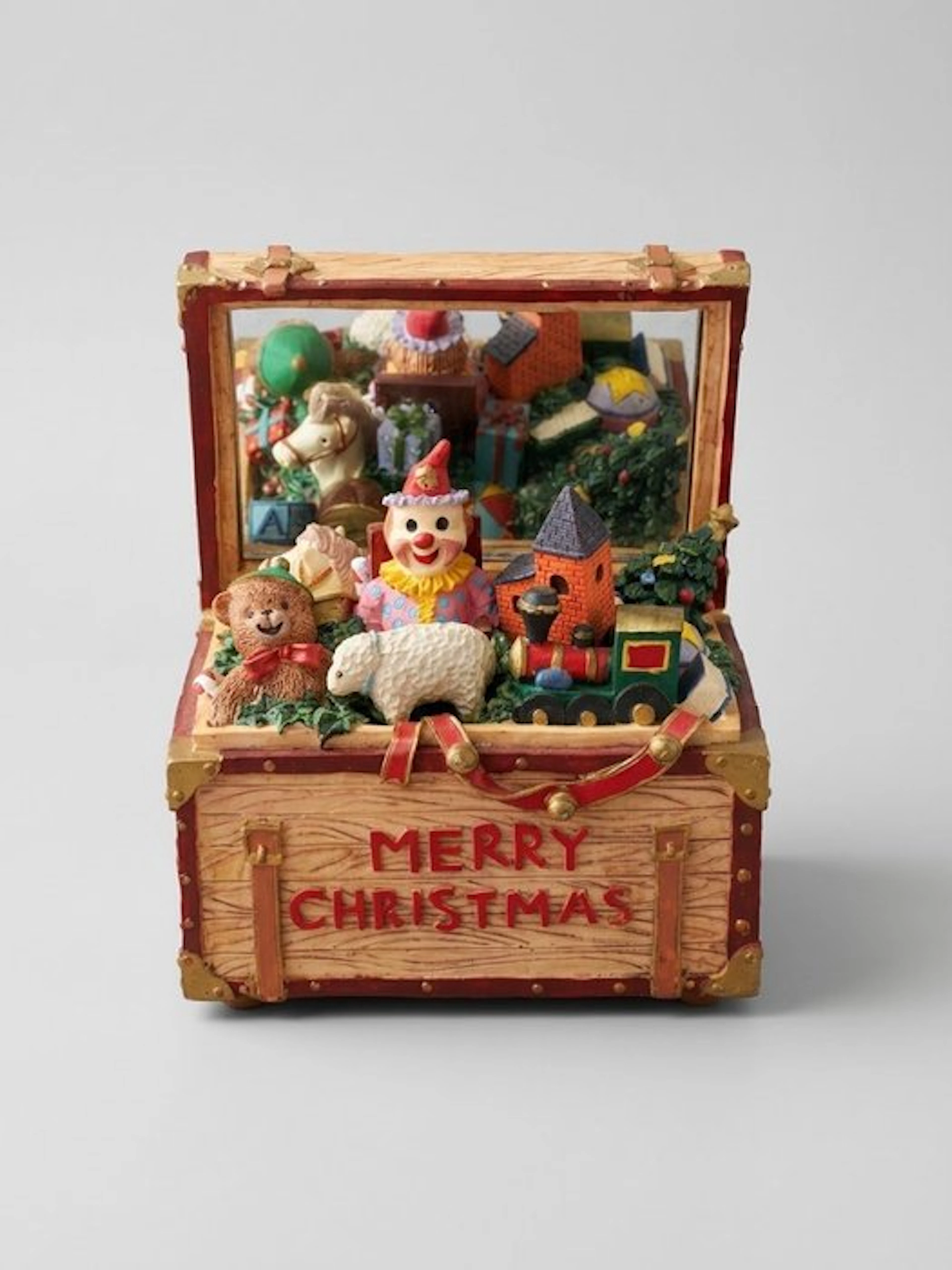Christmas decoration - Resin - Christmas music box Toybox