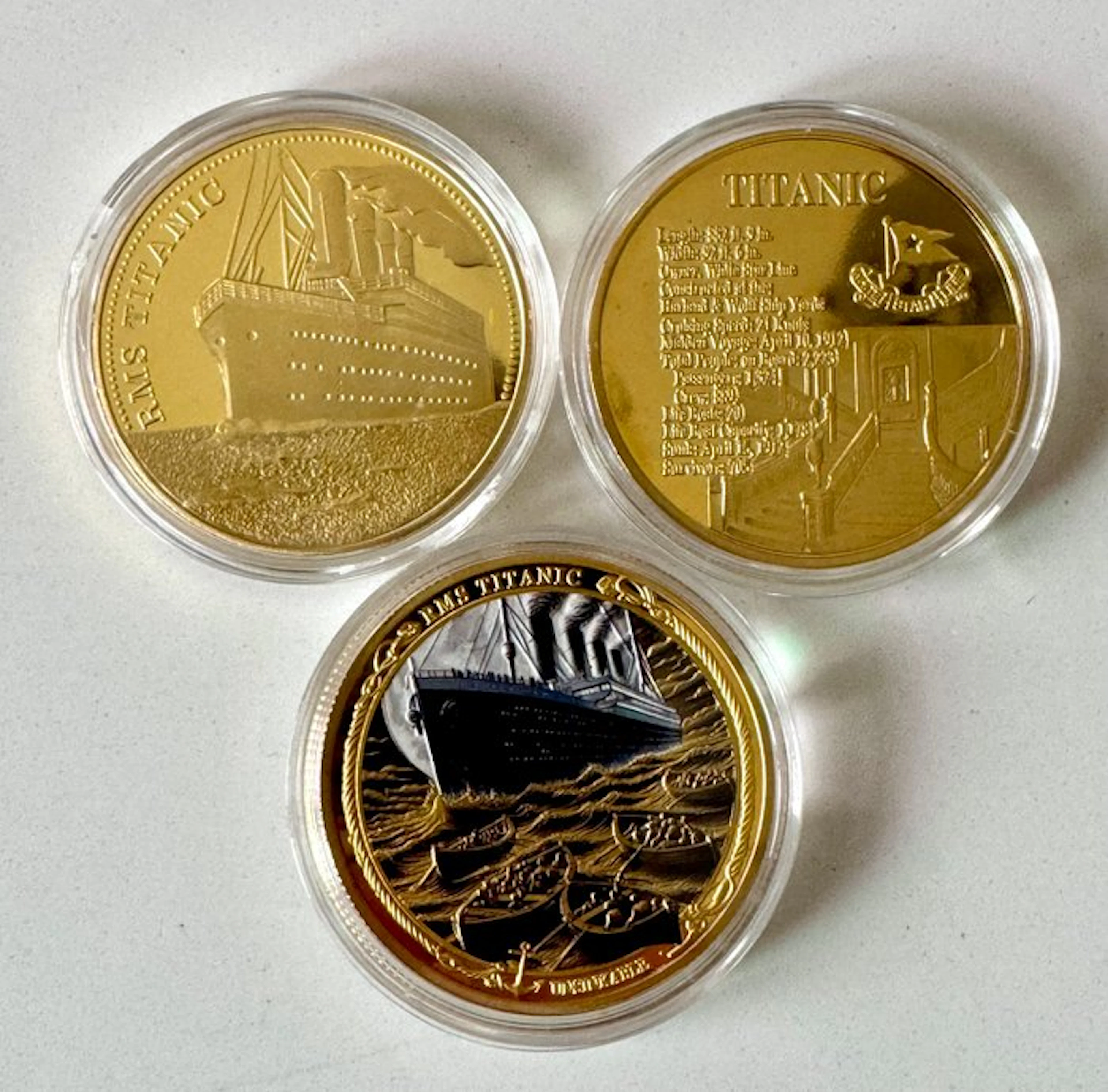 Themed collection - Commemorative 24K Gold Plated...