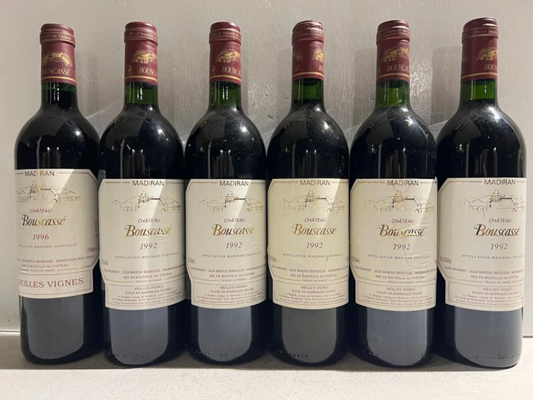 1992 Chateau Bouscassé - Madiran - 6 Bottles (0.75L)