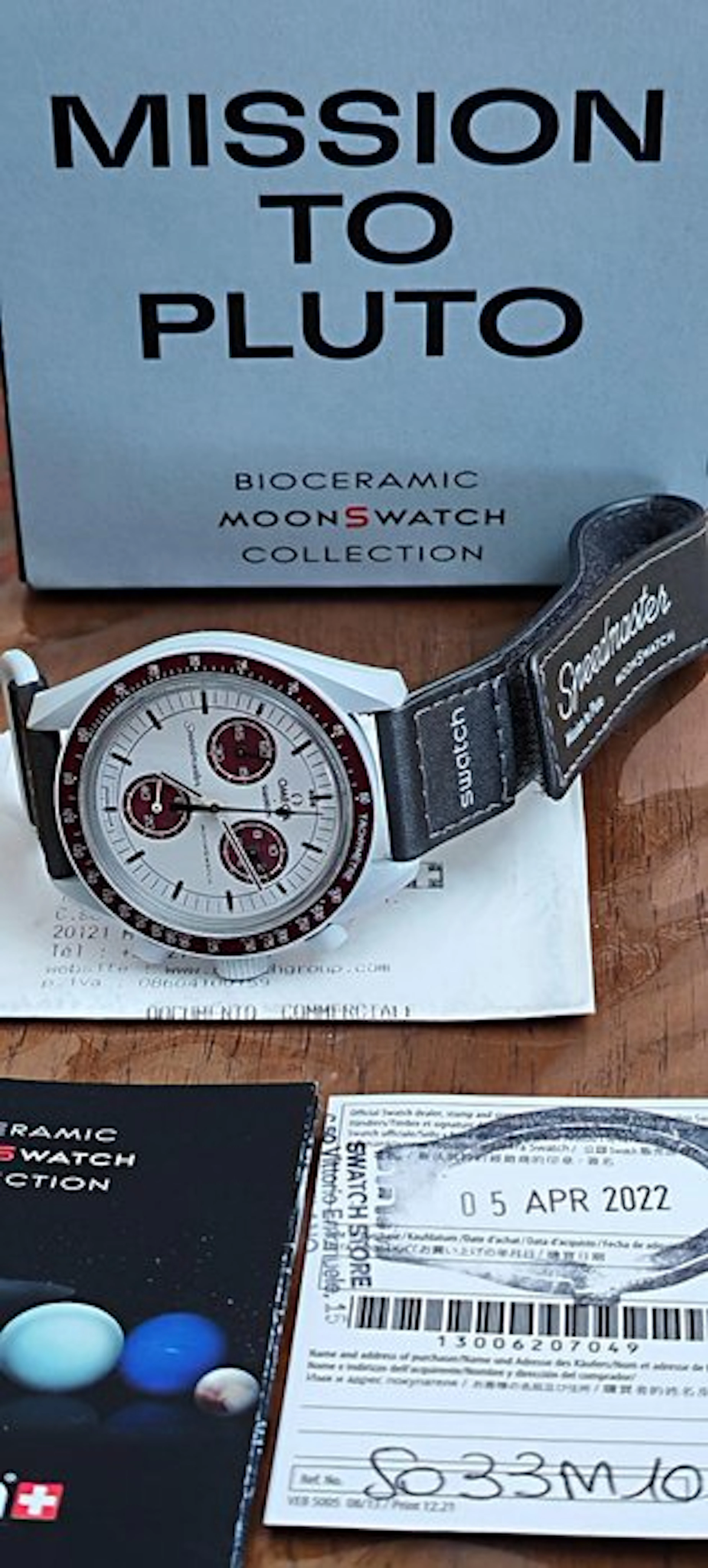 Omega - MoonSwatch - Mission to Pluto - No reserve price...