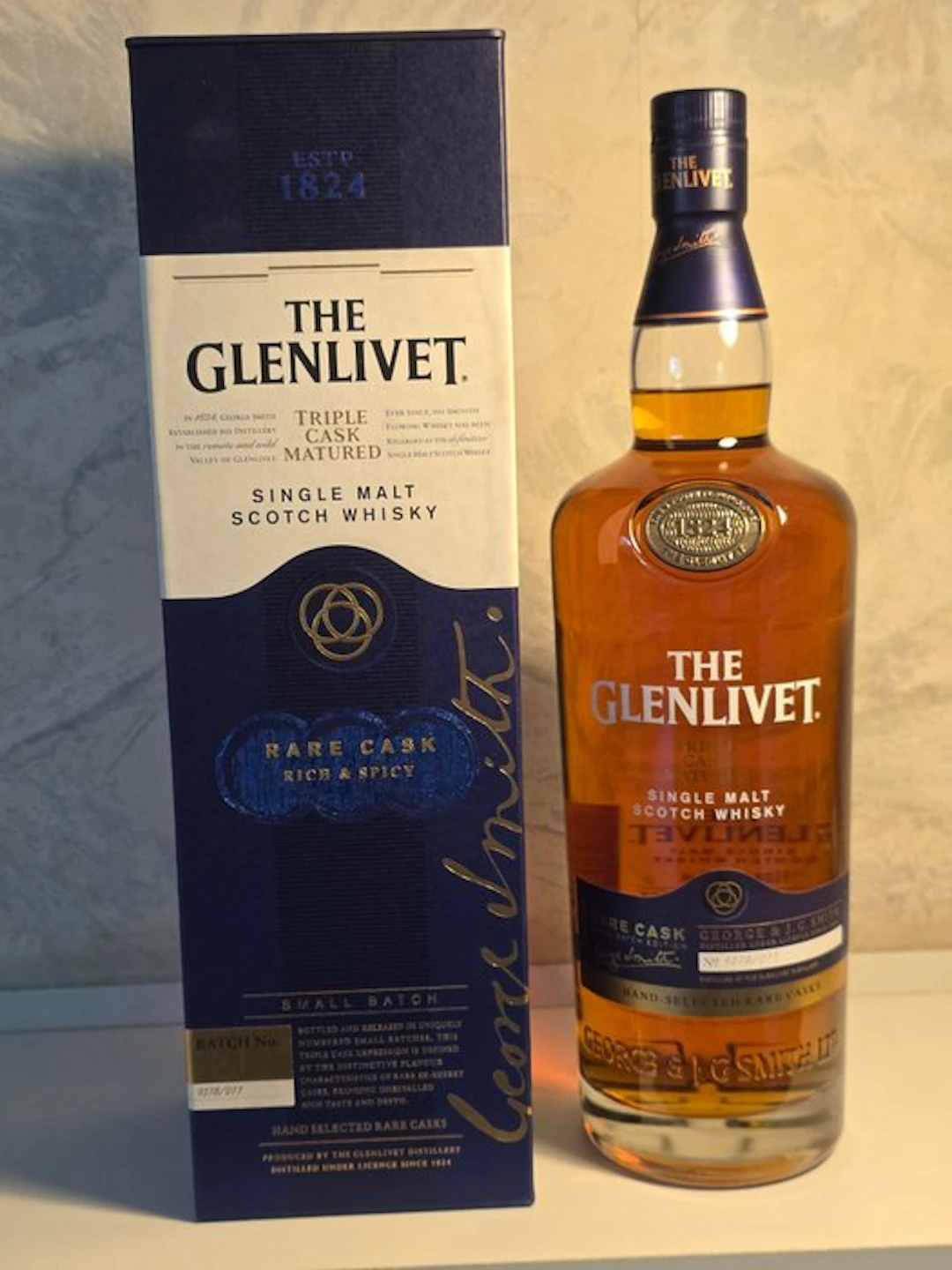 Glenlivet Hand-Selected Rare Cask - b. 2019 - 1 Litre
