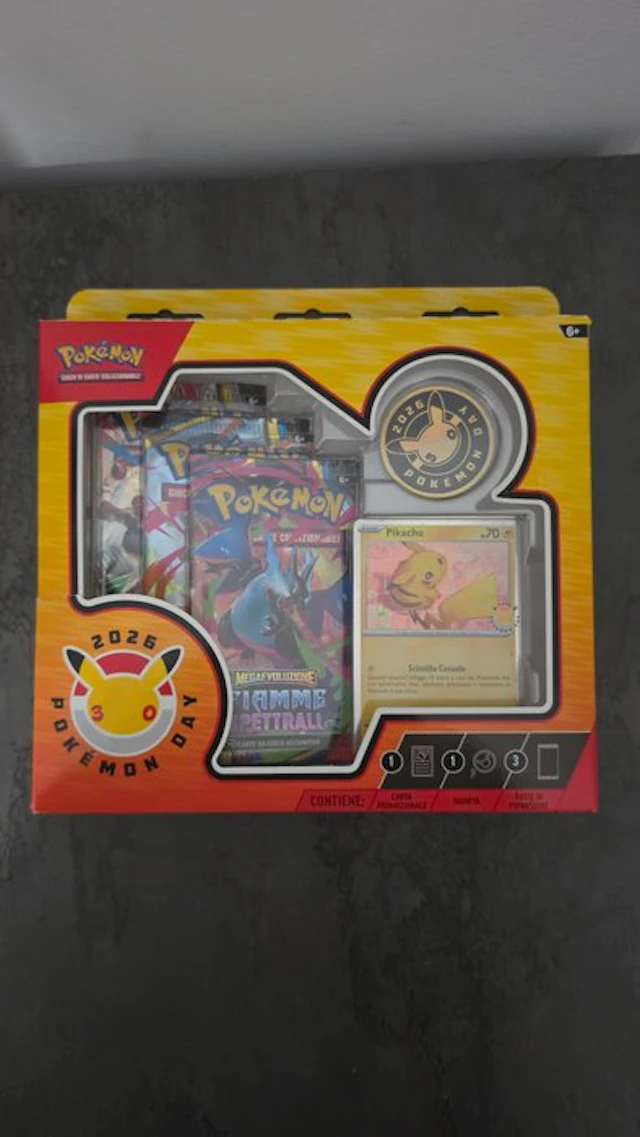 Pokémon - 1 Sealed card - Pikachu Promo card - Various sets