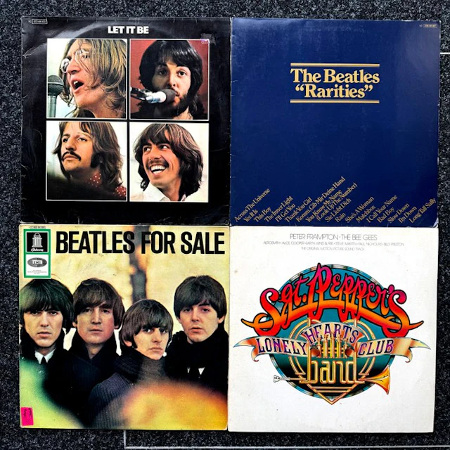 Beatles - 4 x great Beatles Albums - Multiple titles - LP...