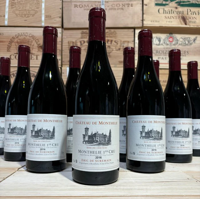 2016 Château De Monthelie - Monthelie 1er Cru - 12 Bottles (0.75L)