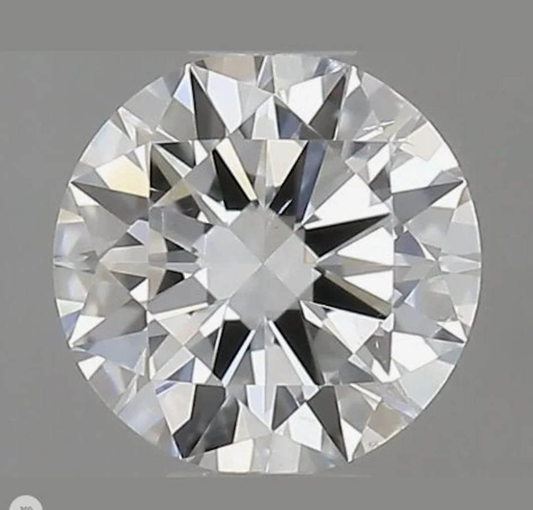 1 pcs Diamond (Natural) - 0.30 ct - Round - D...