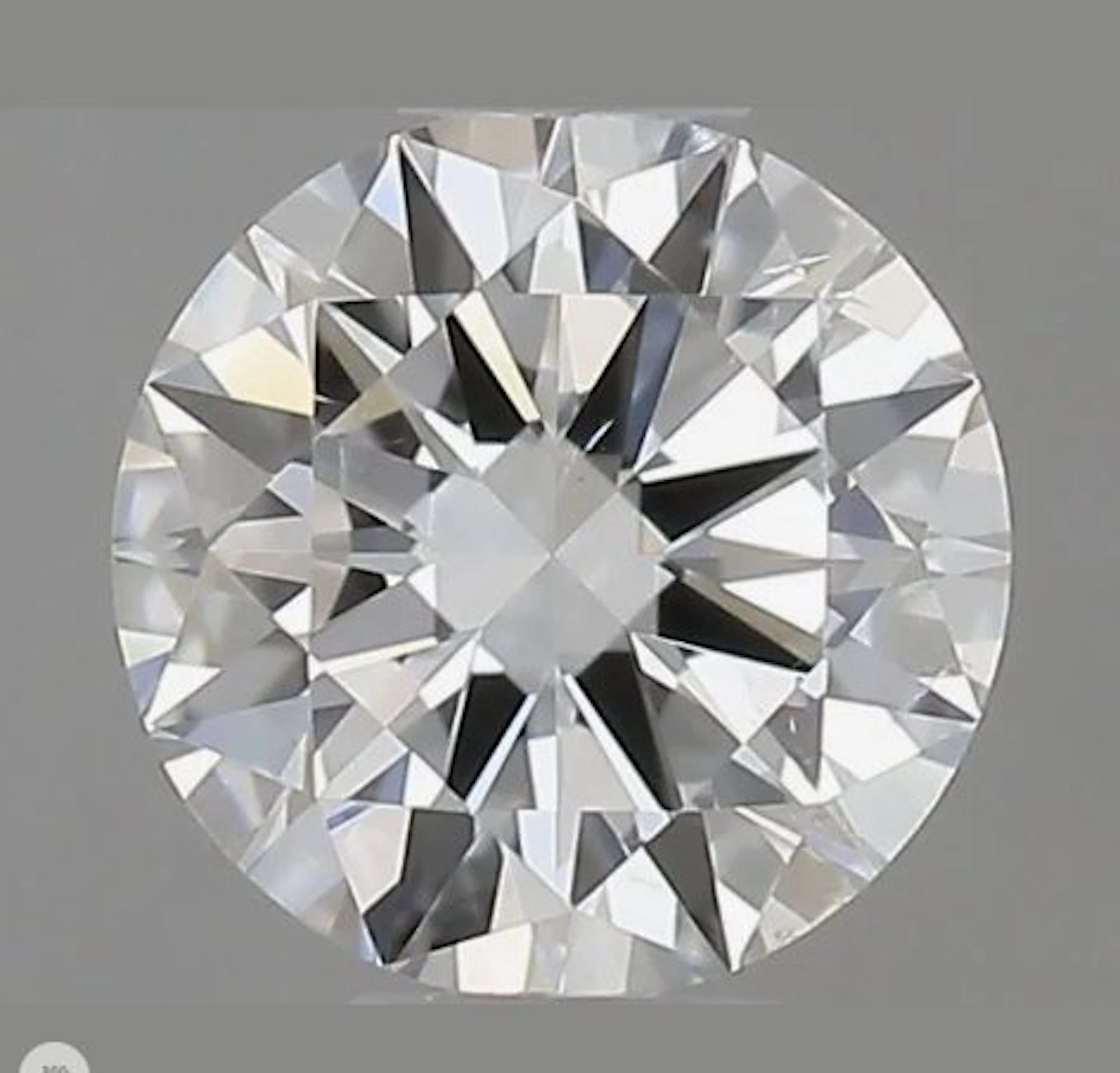 1 pcs Diamond (Natural) - 0.30 ct - Round - D...