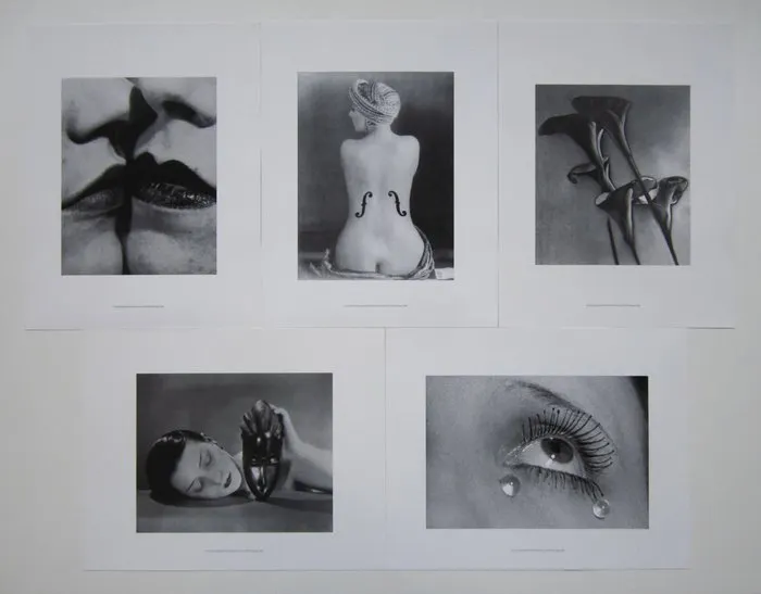 Man Ray (1890-1976) - Portfolio with 5 impressions offset...