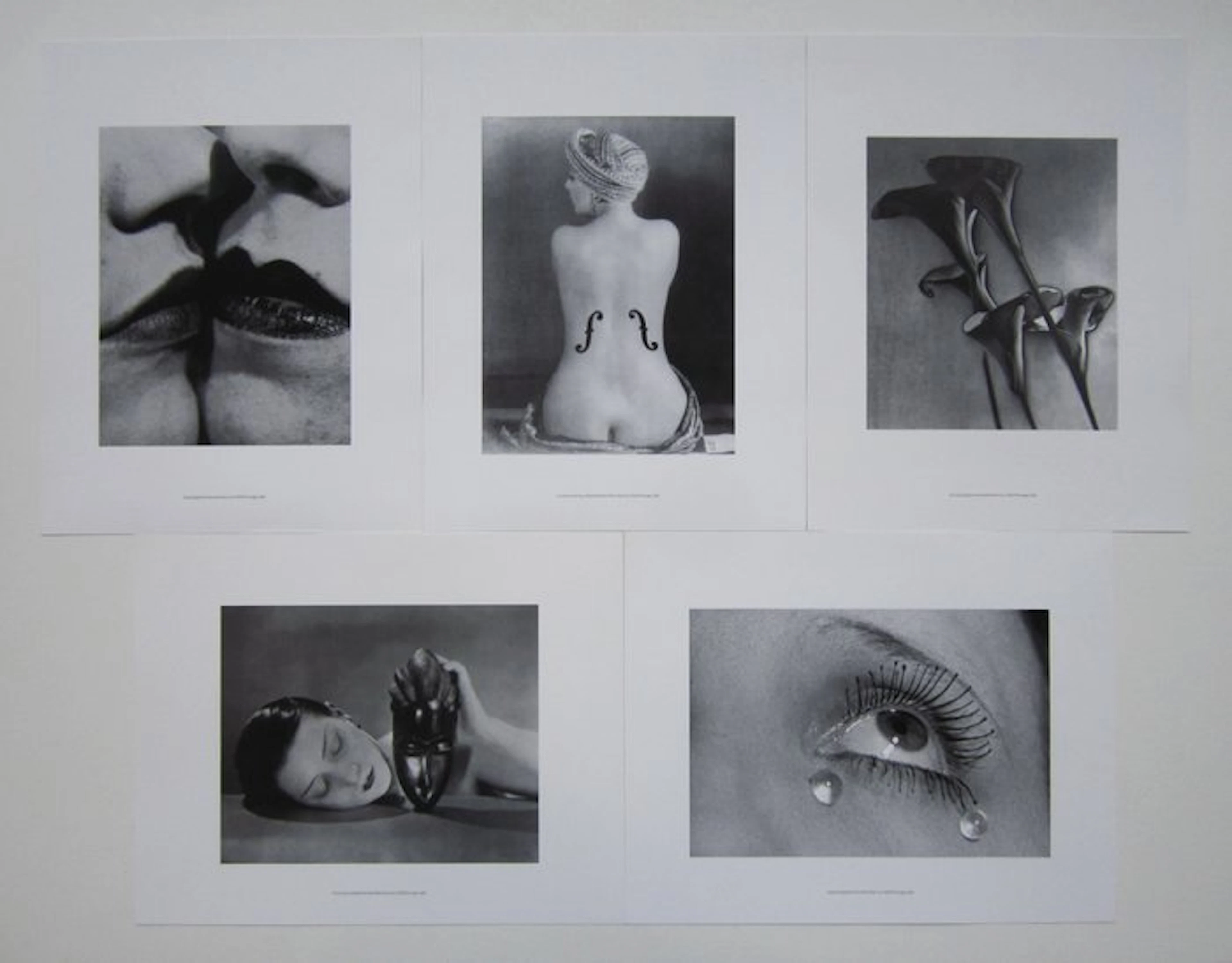 Man Ray (1890-1976) - Portfolio with 5 impressions offset...