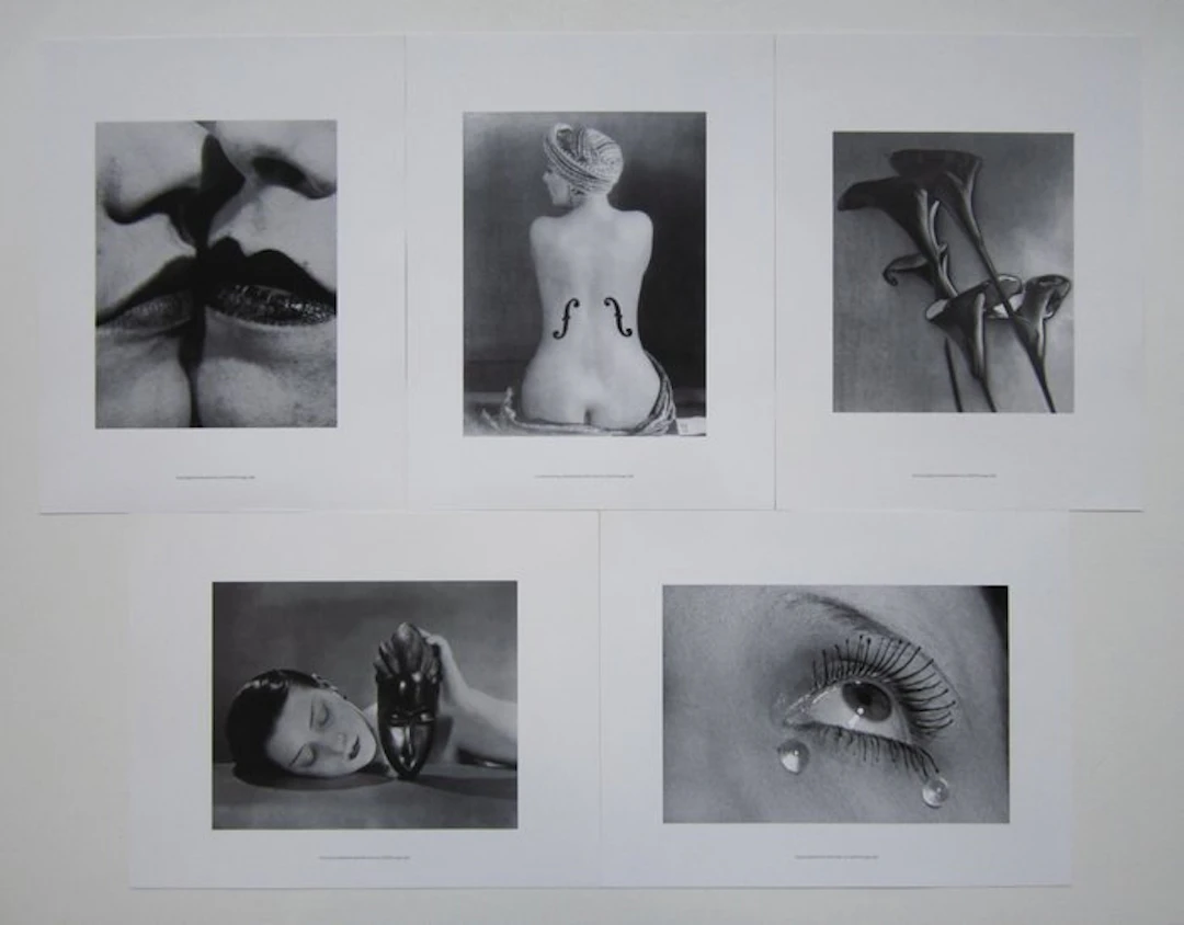 Man Ray (1890-1976) - Portfolio with 5 impressions offset...