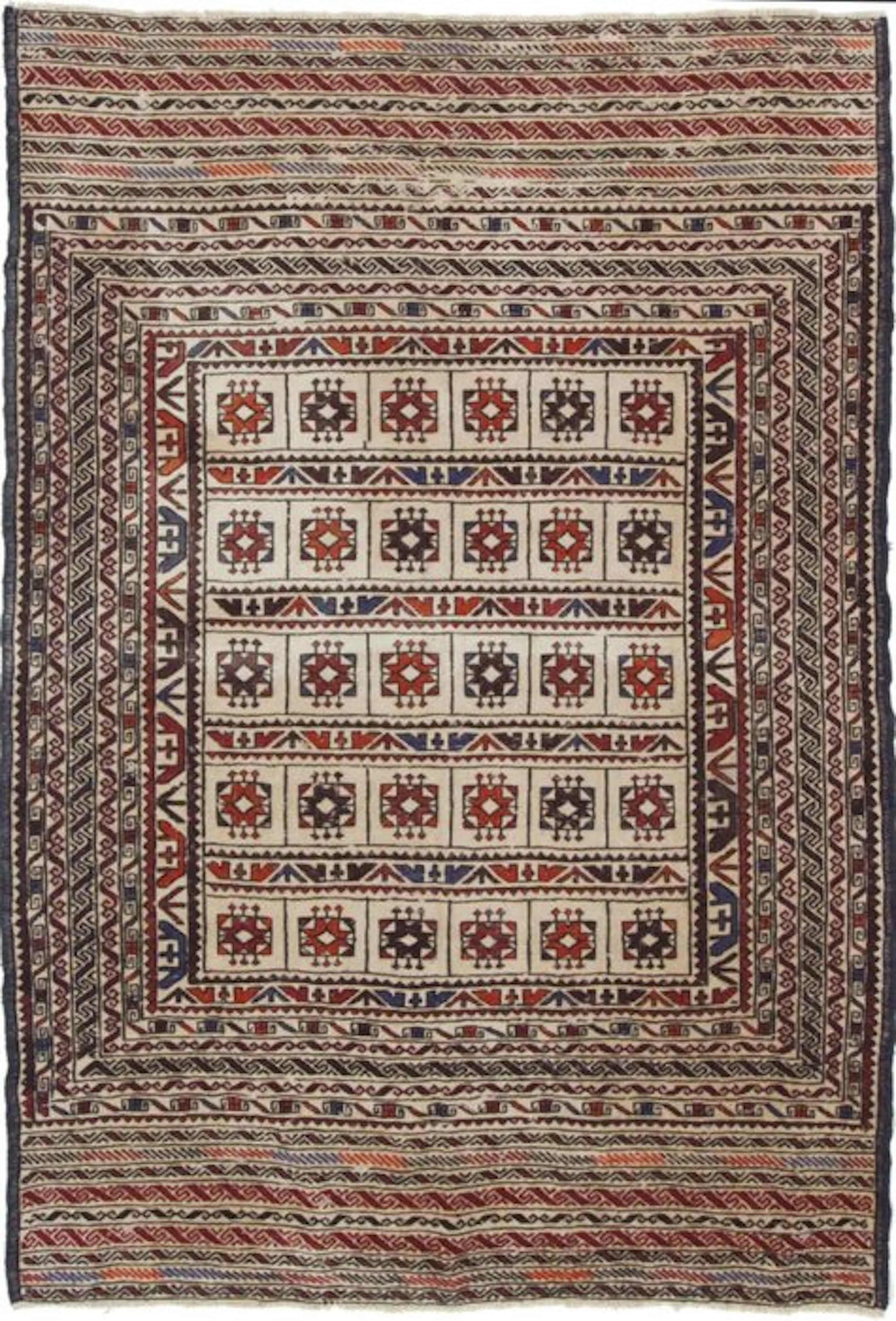 Modern Afghan Kilims - Carpet - 200 cm - 140 cm - Orient Kelim