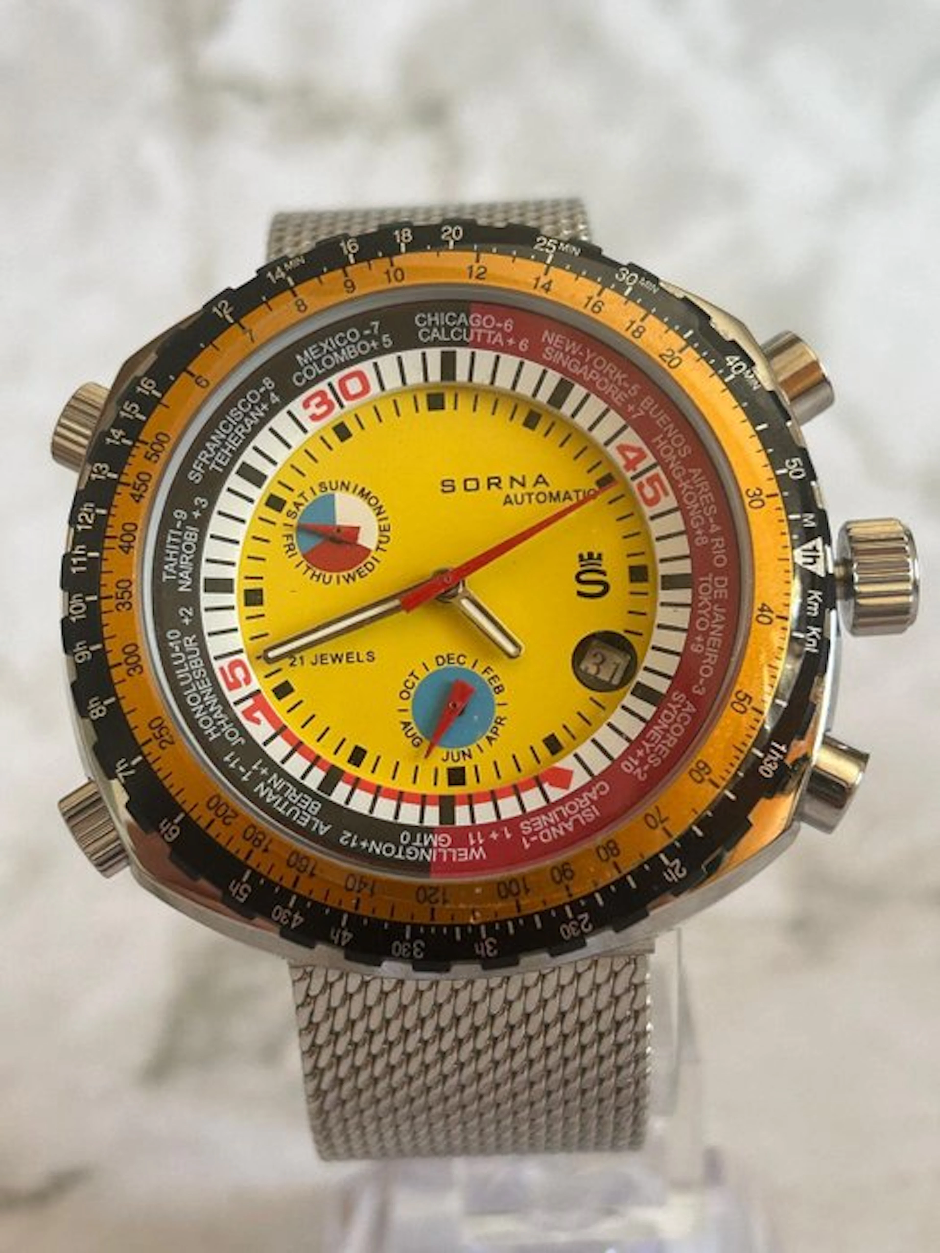 Sorna - World Time - No reserve price - Men - 2010-2020