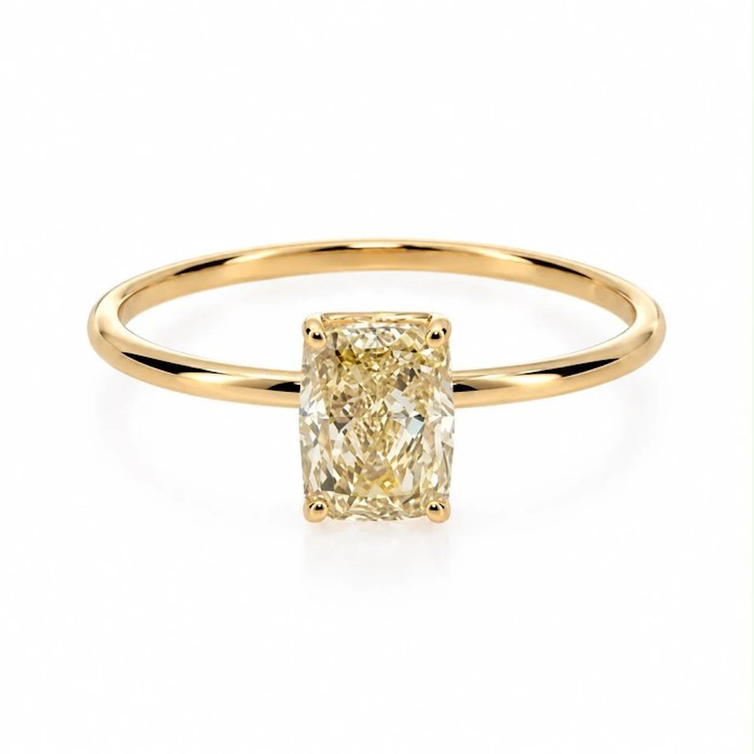 No reserve price - Ring - 14 kt
