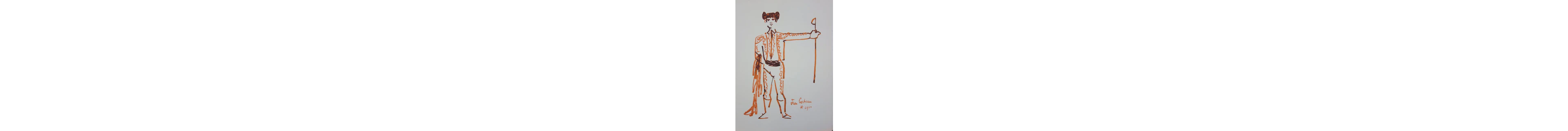 Jean Cocteau (1889-1963) - Toréador