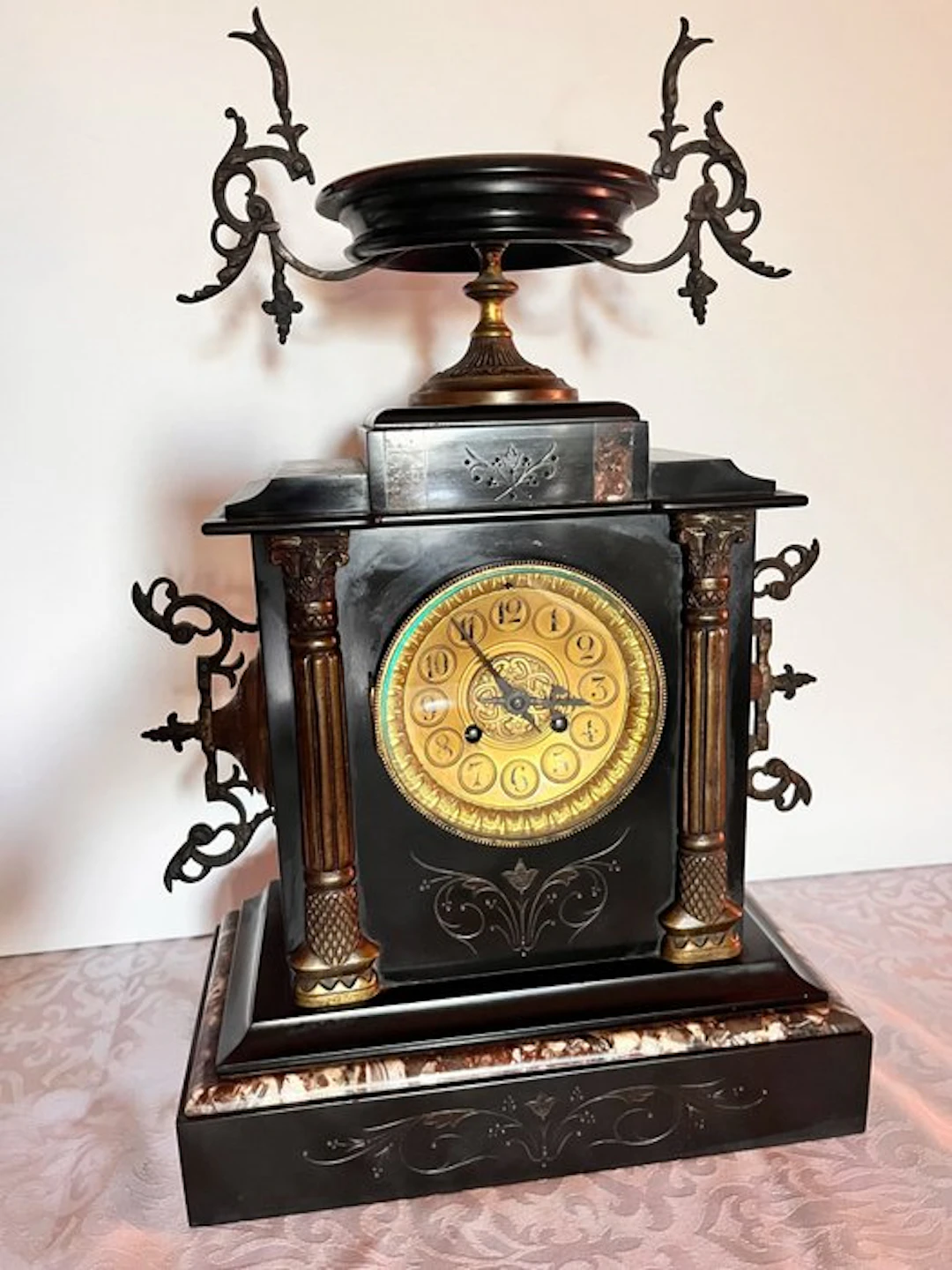 Mantel clock - Japy Frères & Cie - Antique Bronze