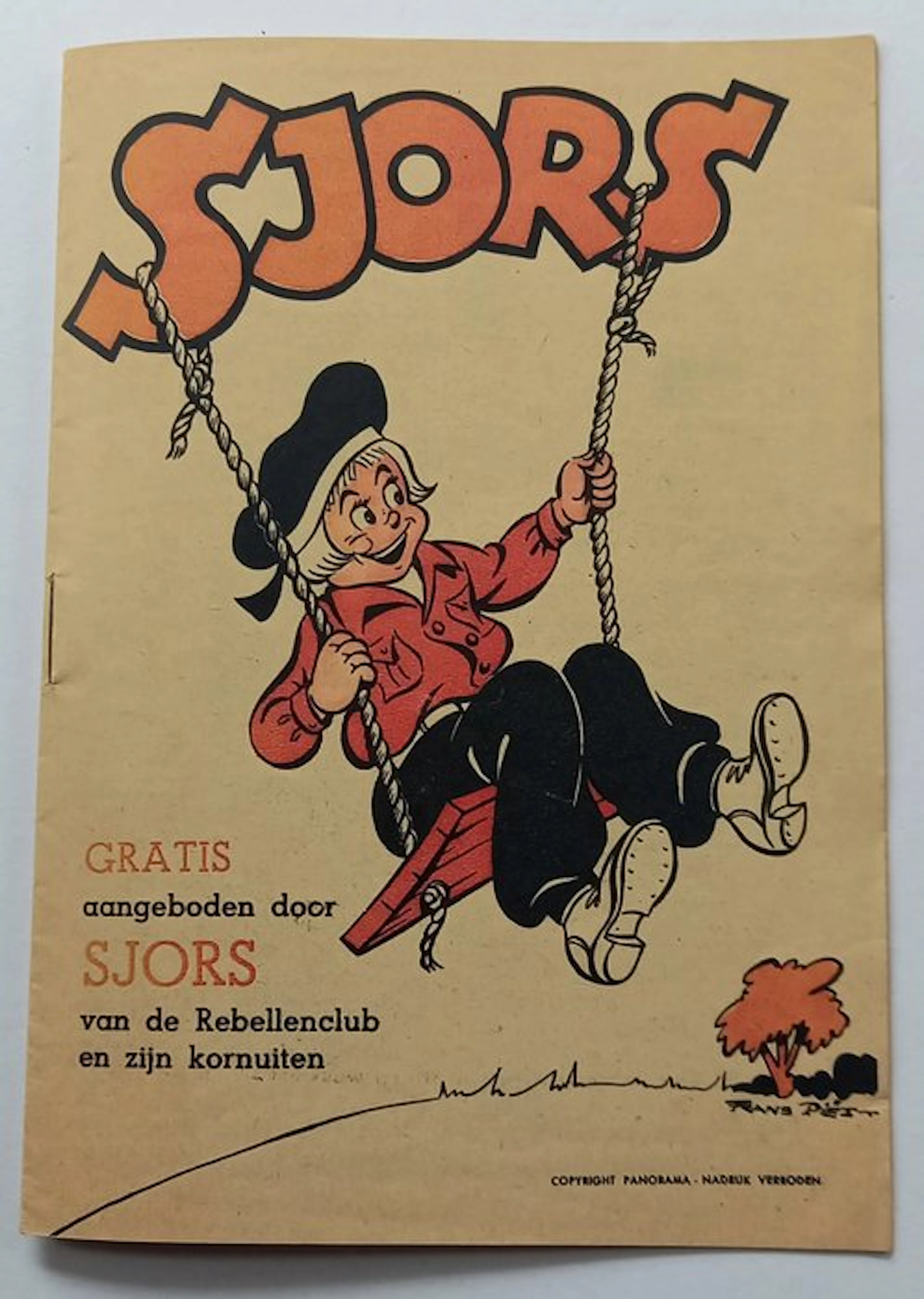 Sjors - Sjors van de Rebellenclub - Tijdschrift bijlagen...