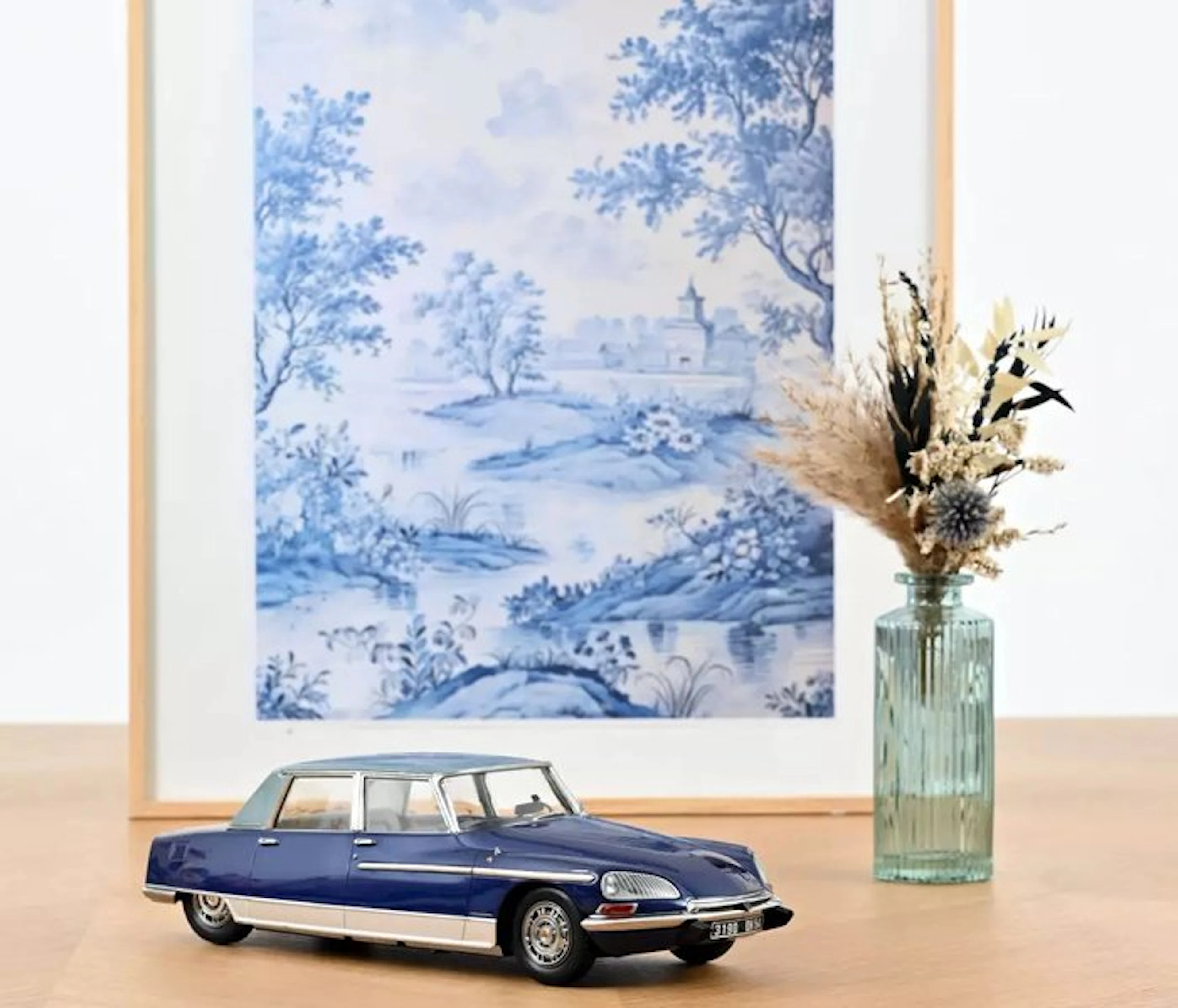 Norev 1:18 - Model car - Citroën DS 21 Lorraine 1969 Bleu...