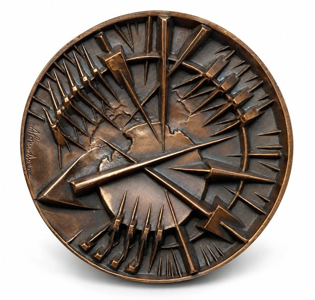 Arnaldo Pomodoro (1926) - Medaglia Vorwerk Folletto