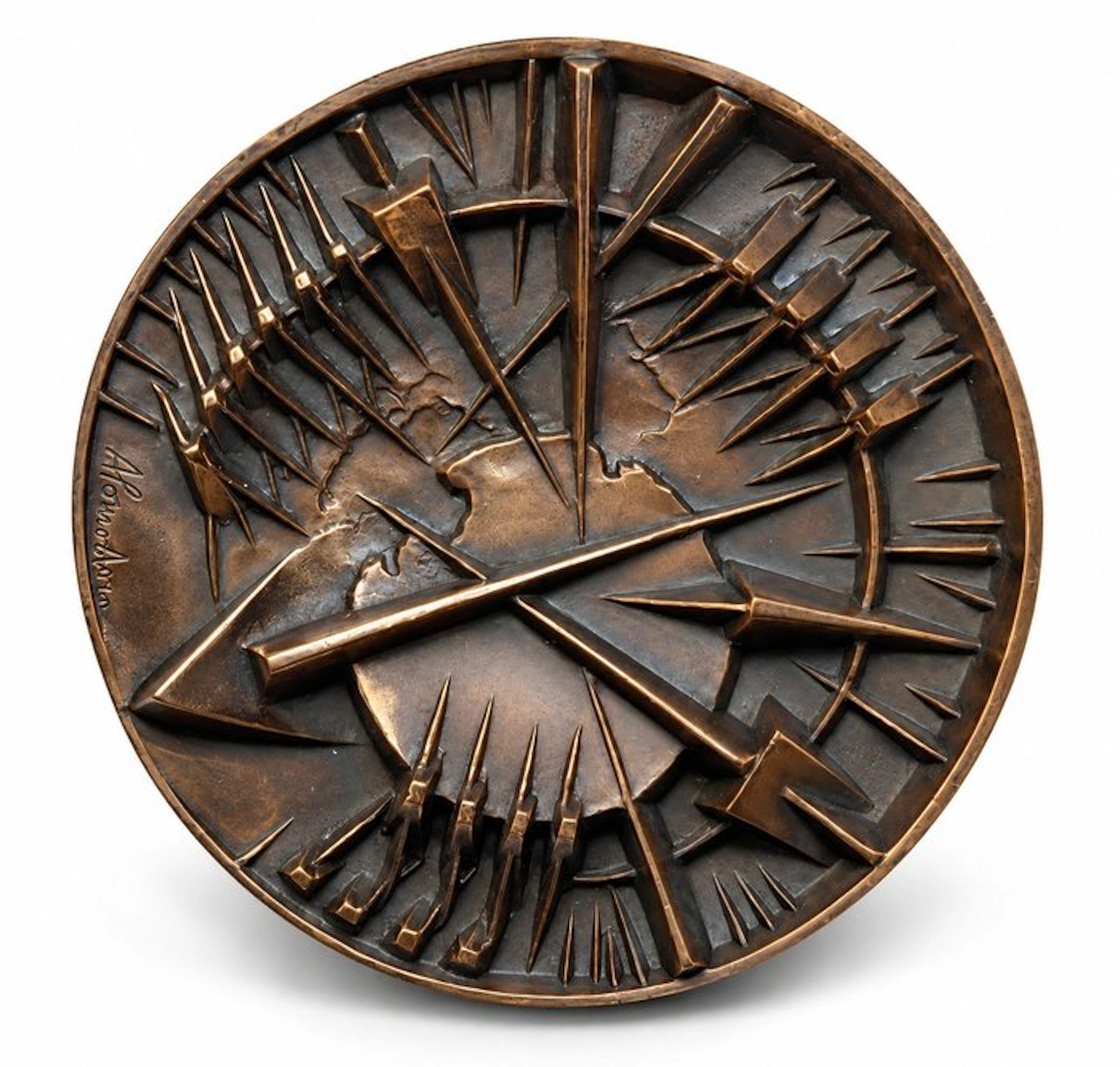 Arnaldo Pomodoro (1926) - Medaglia Vorwerk Folletto