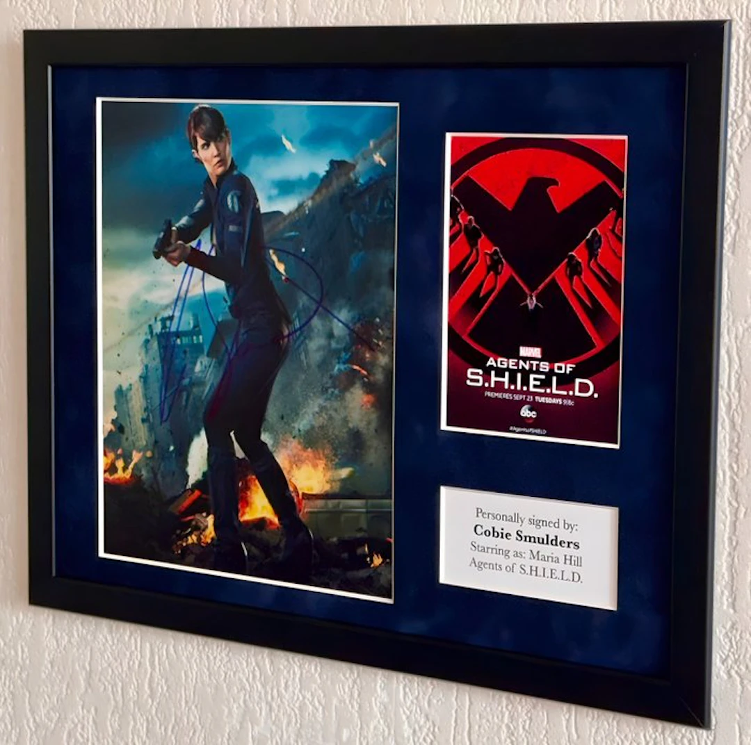 Agents of SHIELD - Cobie Smulders (Maria Hill) Framed