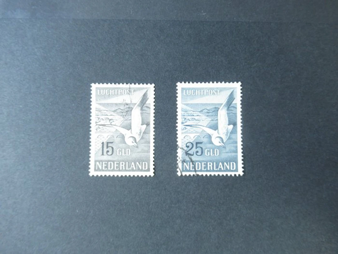 Netherlands 1951/1951 - Airmail parcel series Seagulls