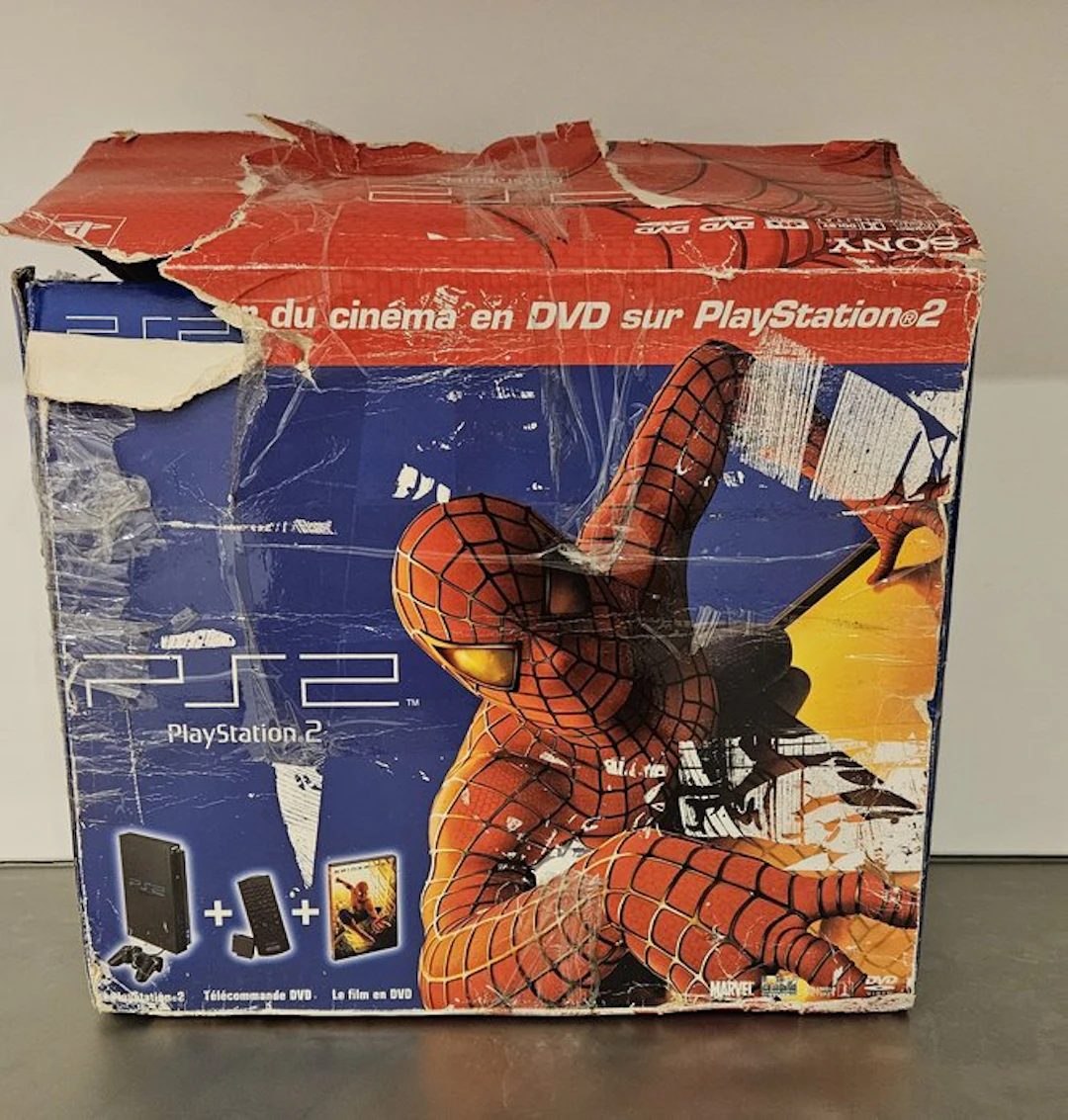 Sony - PlayStation 2 SCPH-39004 - Spiderman bundle...