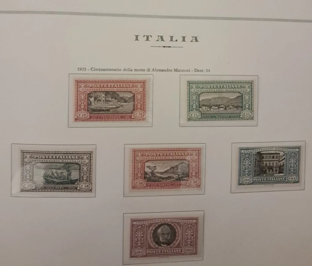Italy Kingdom 1923/1923 - Series 50th anniversary of the...